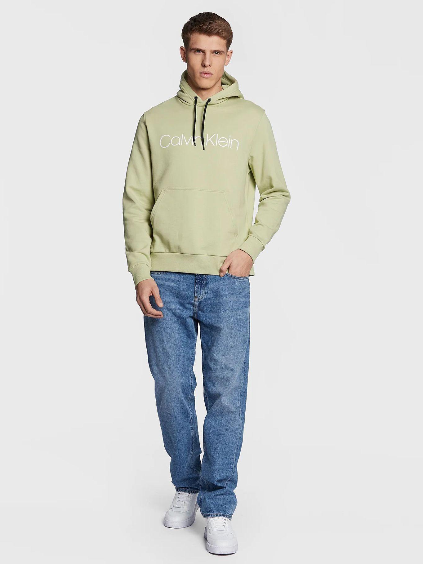 Sudadera con capucha y logo Verde Calvin Klein K10K107033-L88-1