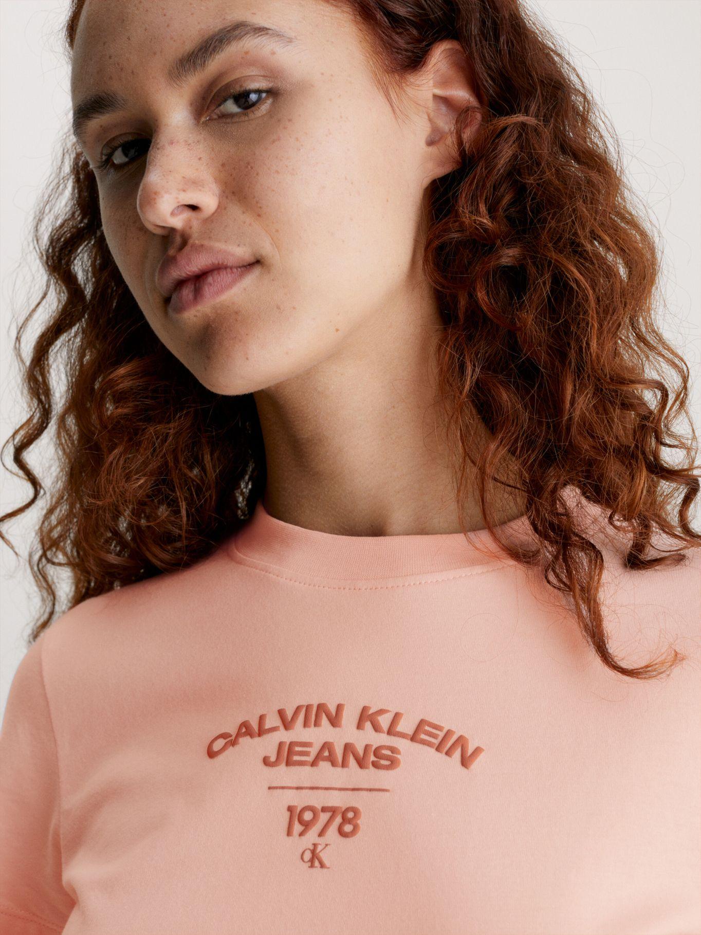 Polera Varsitys Baby Rosado Calvin Klein-3