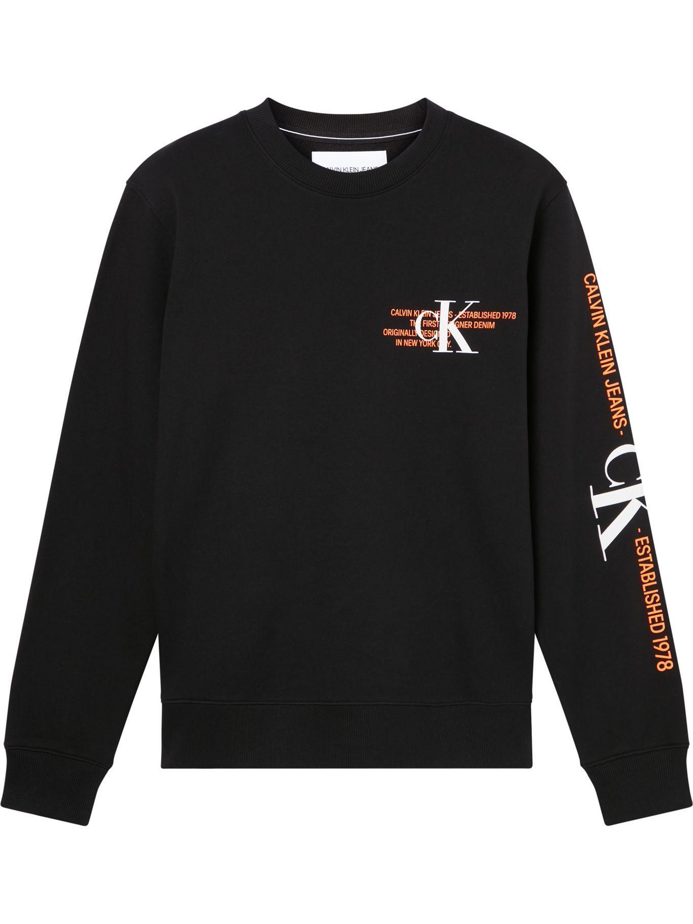 Polerón Ck Urban Graphic Negro Calvin Klein-0