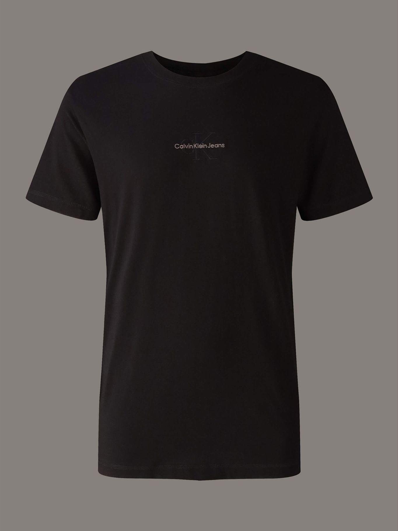 Polera Monologo Negro GM Calvin Klein-4