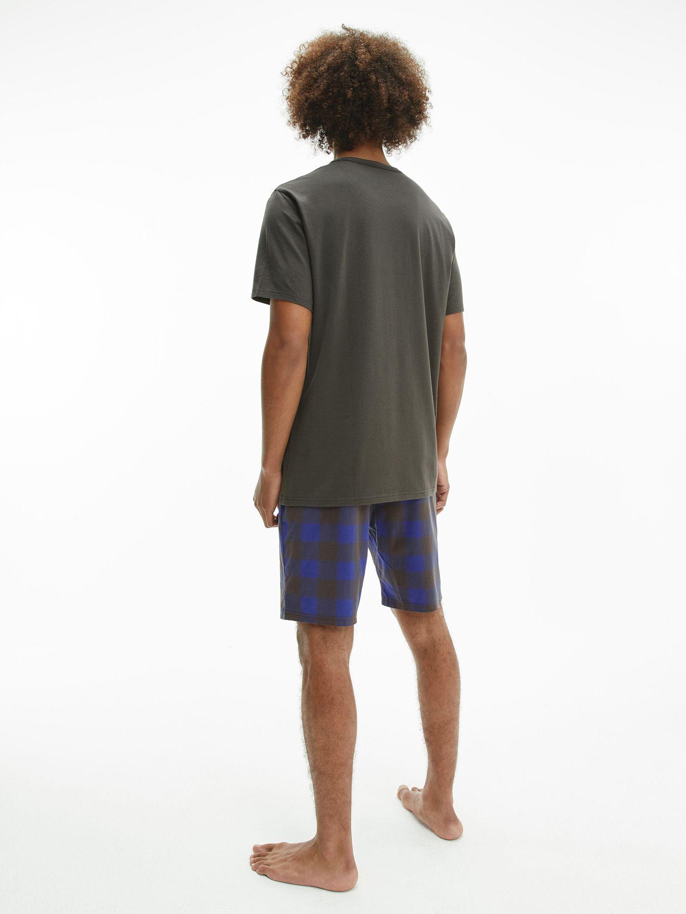 Set Pijama Structure Gris Calvin Klein-1