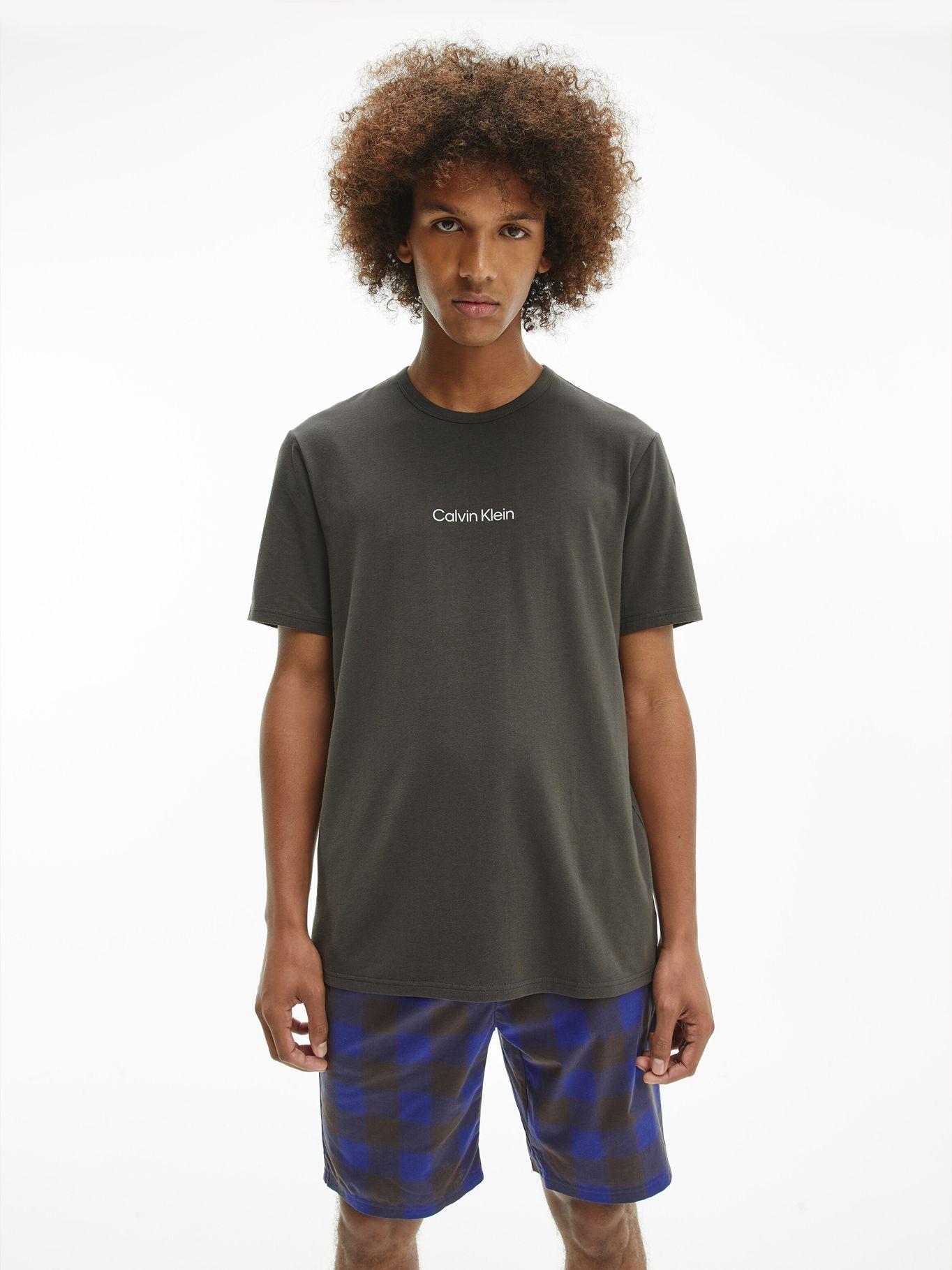 Set Pijama Structure Gris Calvin Klein-2