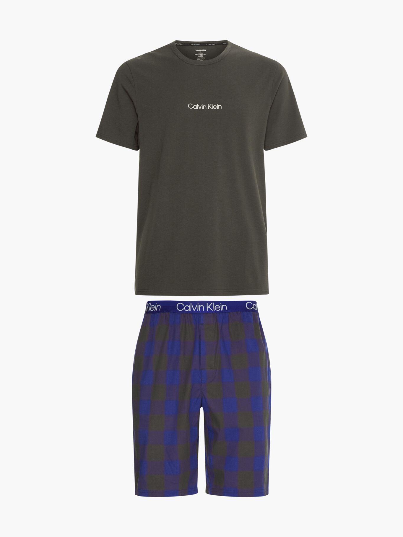 Set Pijama Structure Gris Calvin Klein-4