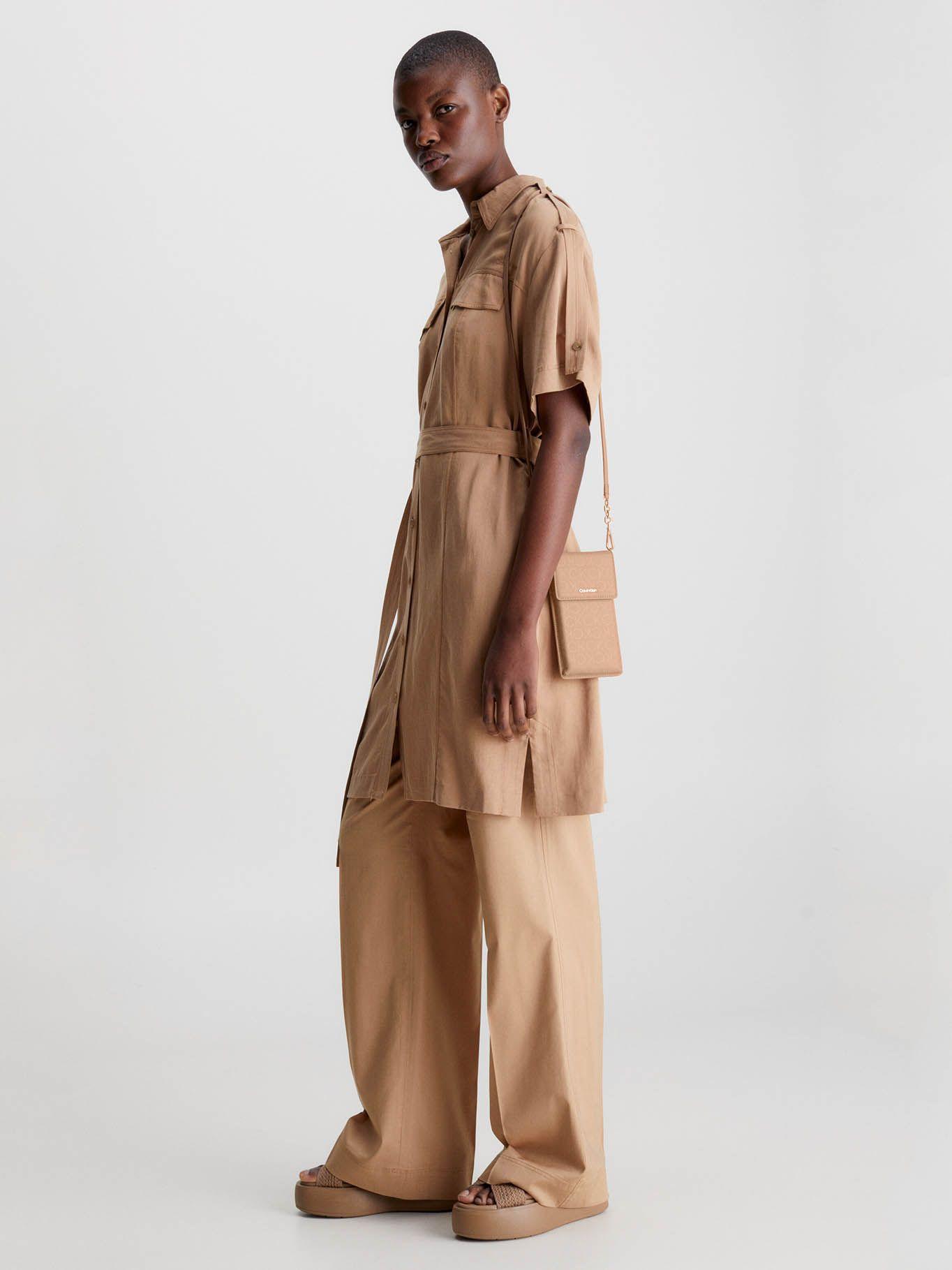 Bandolera para el móvil de materiales reciclados Beige Calvin Klein-2