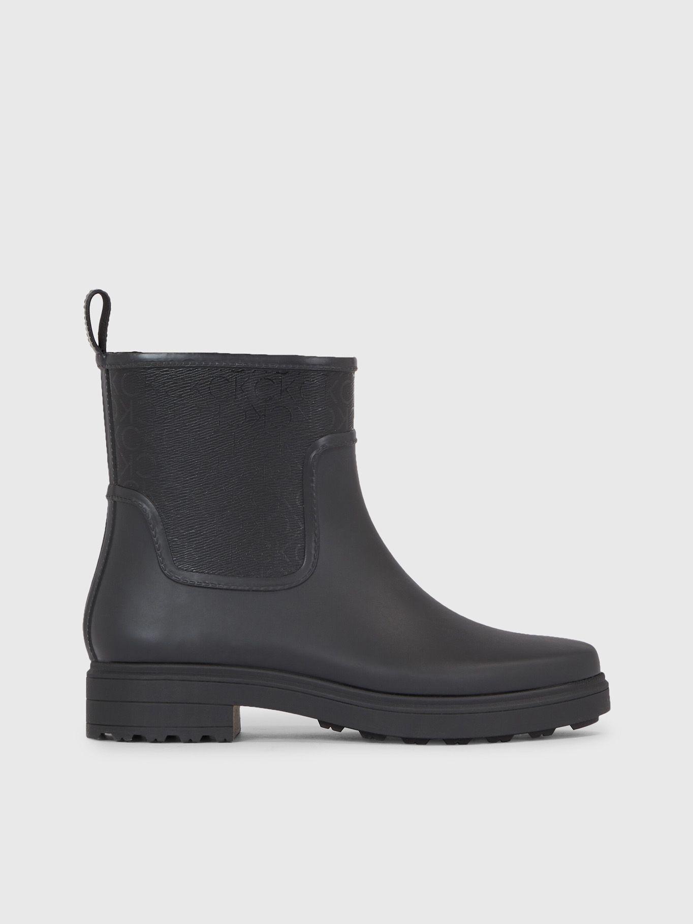 Botas Essential De Lluvia Negro Calvin Klein-4