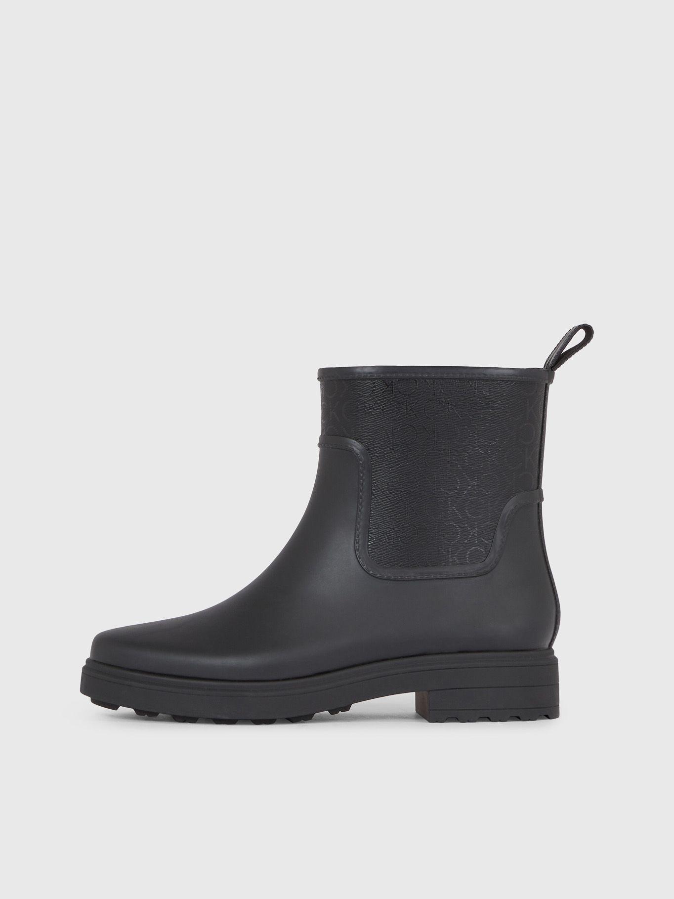Botas Essential De Lluvia Negro Calvin Klein-5