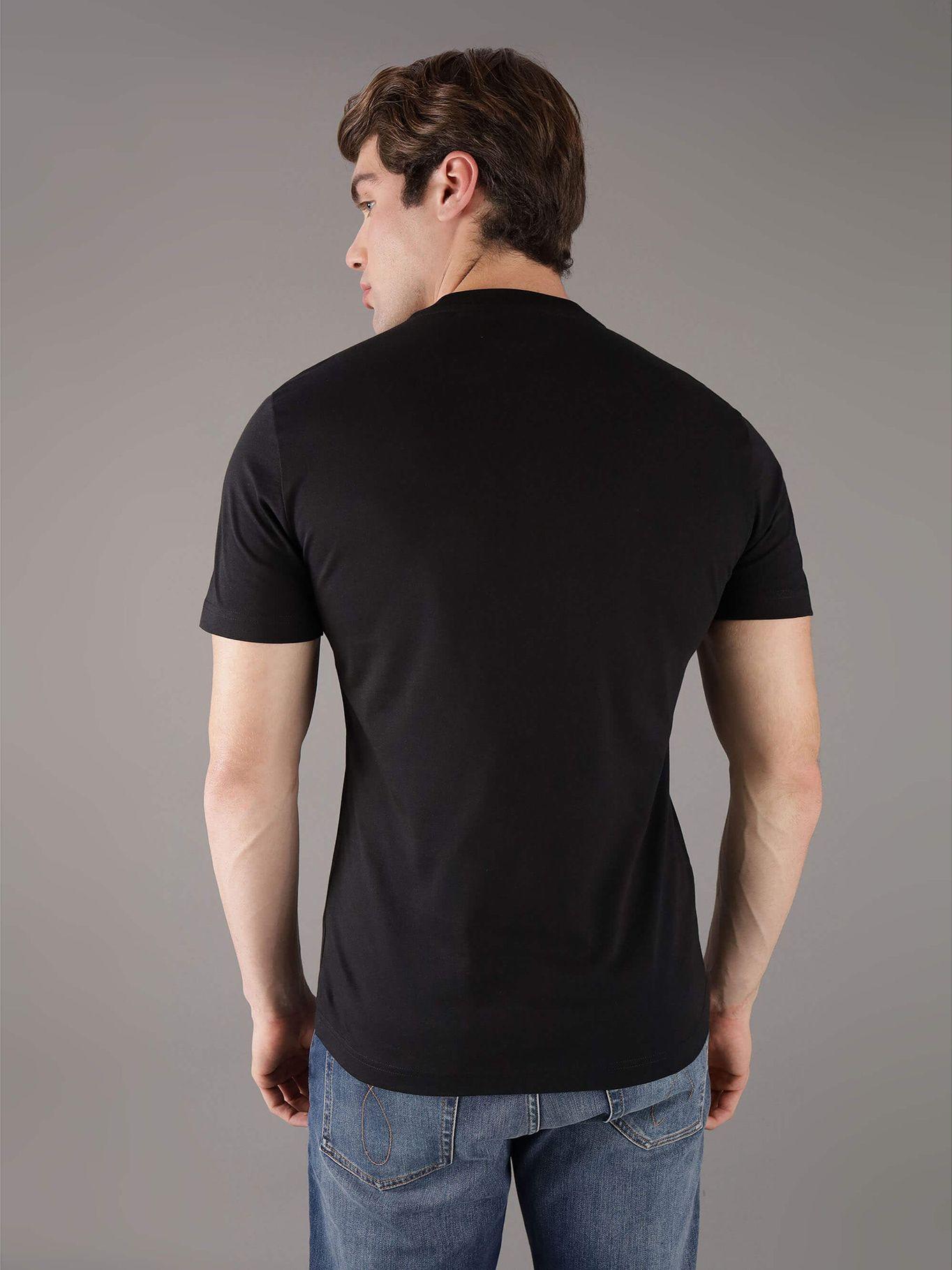 Polera Raised Concrete Negro Calvin Klein-2