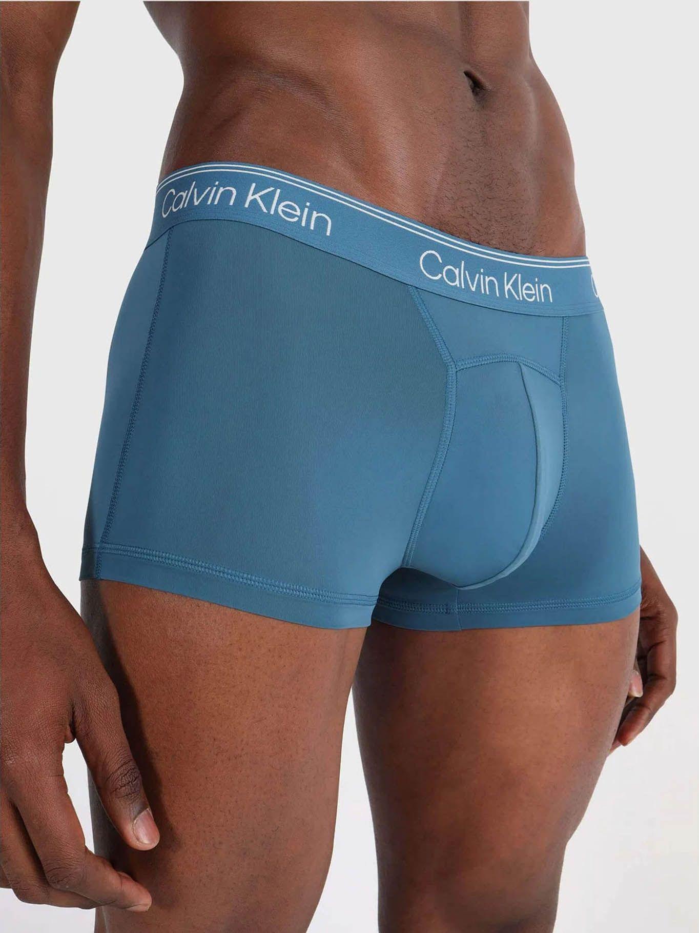 Boxer con logo Azul Calvin Klein-4