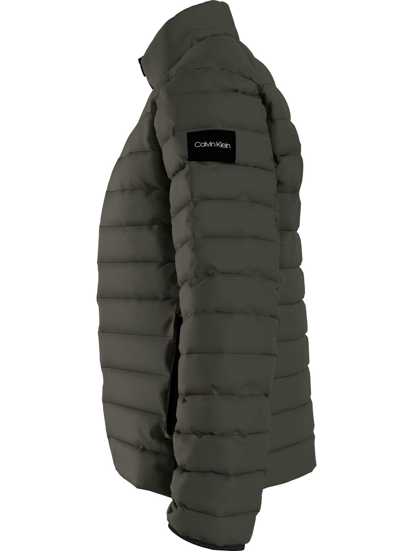 Parka Recycled Side Logo Verde Calvin Klein-3