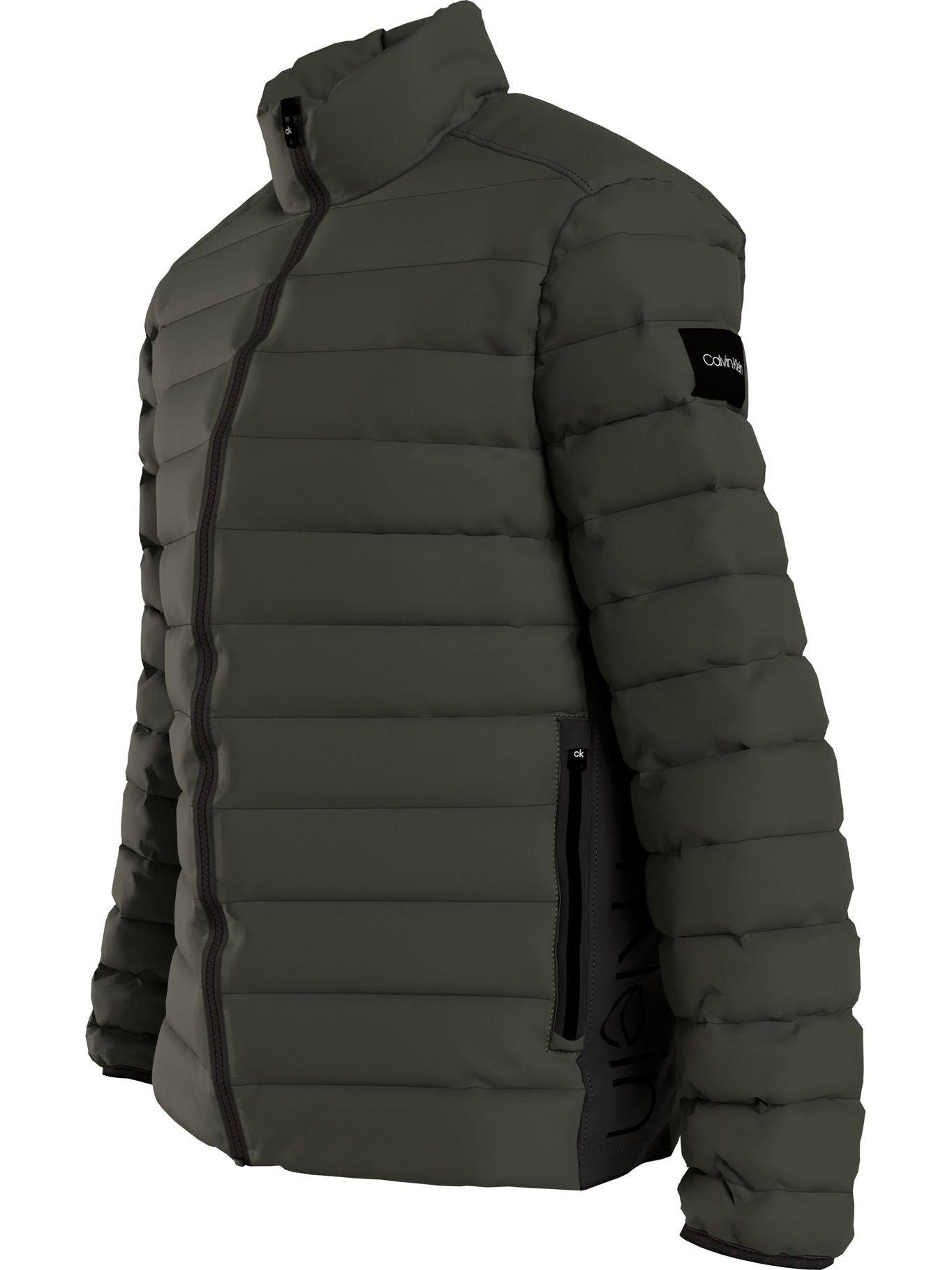 Parka Recycled Side Logo Verde Calvin Klein-2