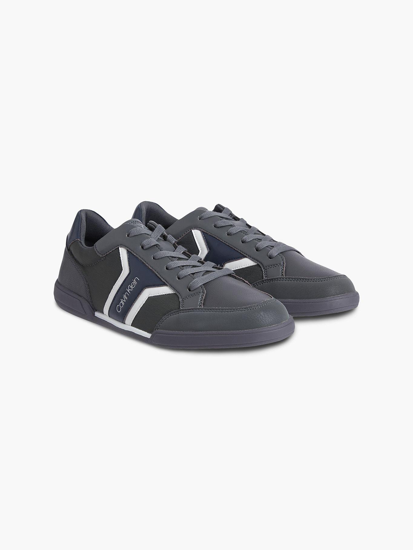Zapatilla Lace Up Mix Gris 0in Calvin Klein-0