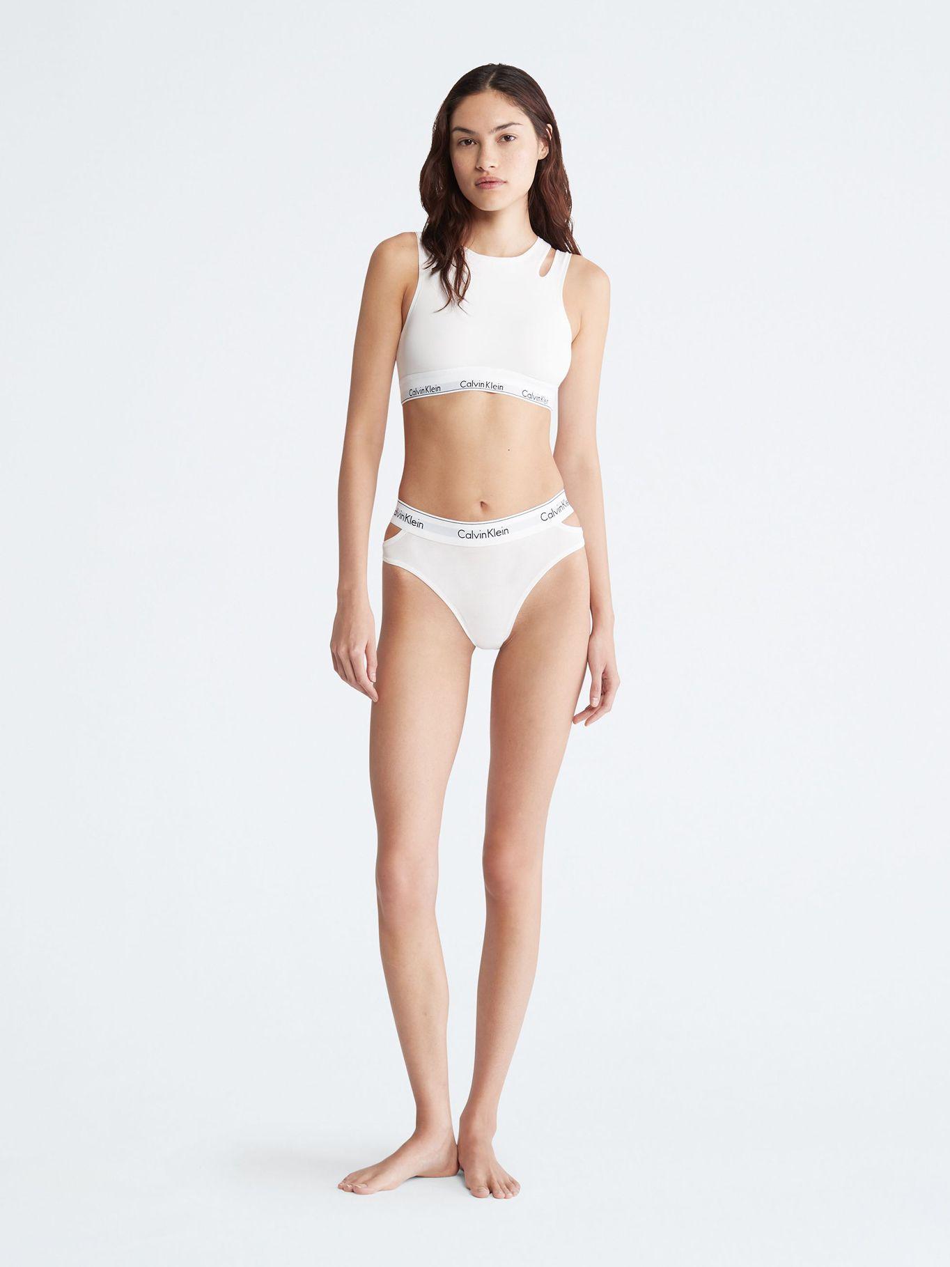 Bralette CK Deconstructed Blanco Calvin Klein-1