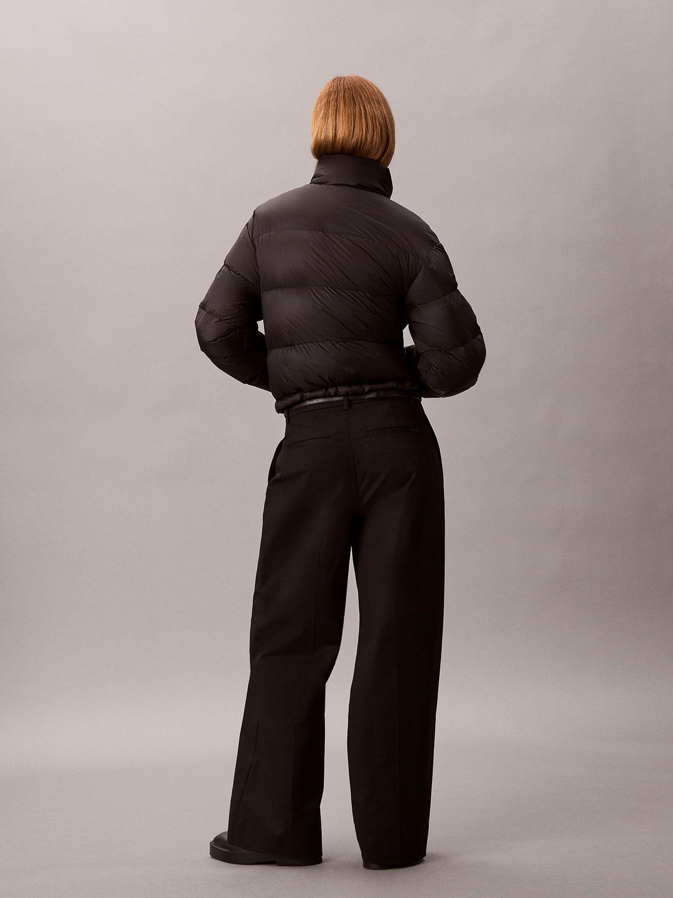 Parka Acolchada con Logo Gráfico Negro Calvin Klein-2