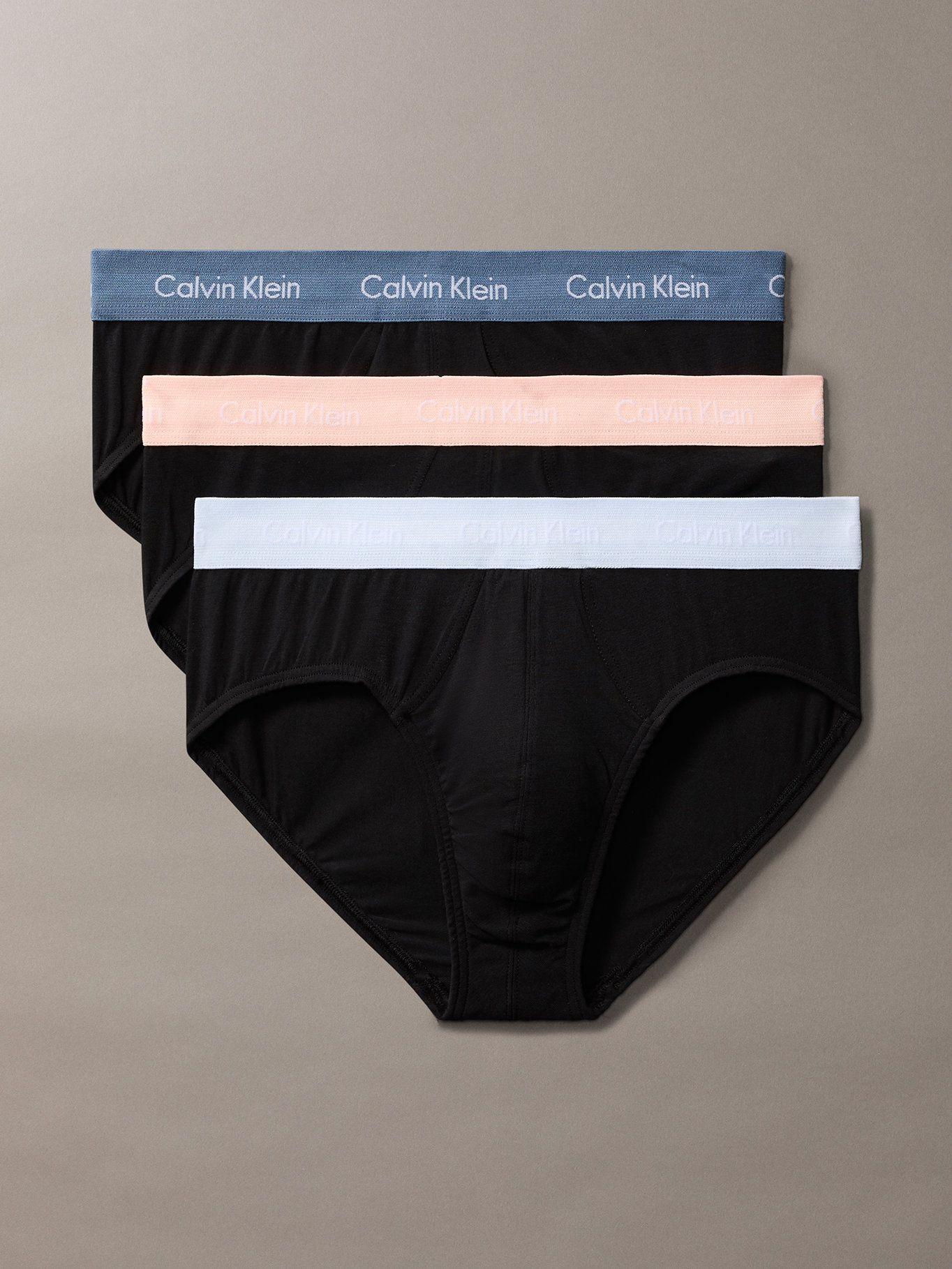 Pack de 3 Slips Stretch Negro Calvin Klein 918-0