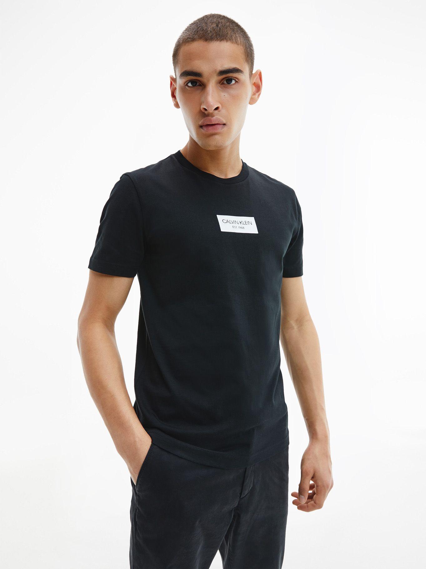 Polera Chest Box Negro Calvin Klein-3
