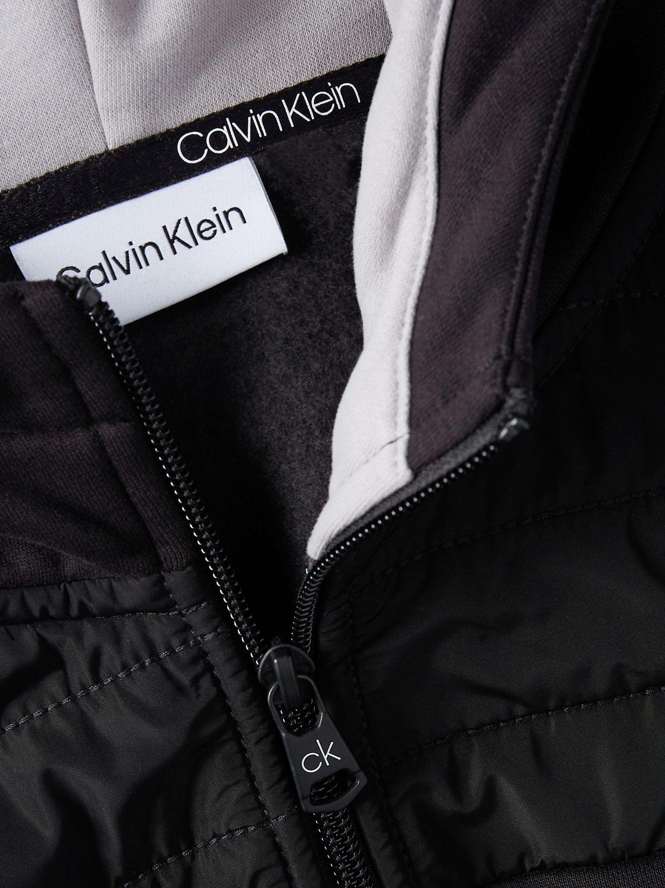 Hoodie Technical Negro Calvin Klein-2