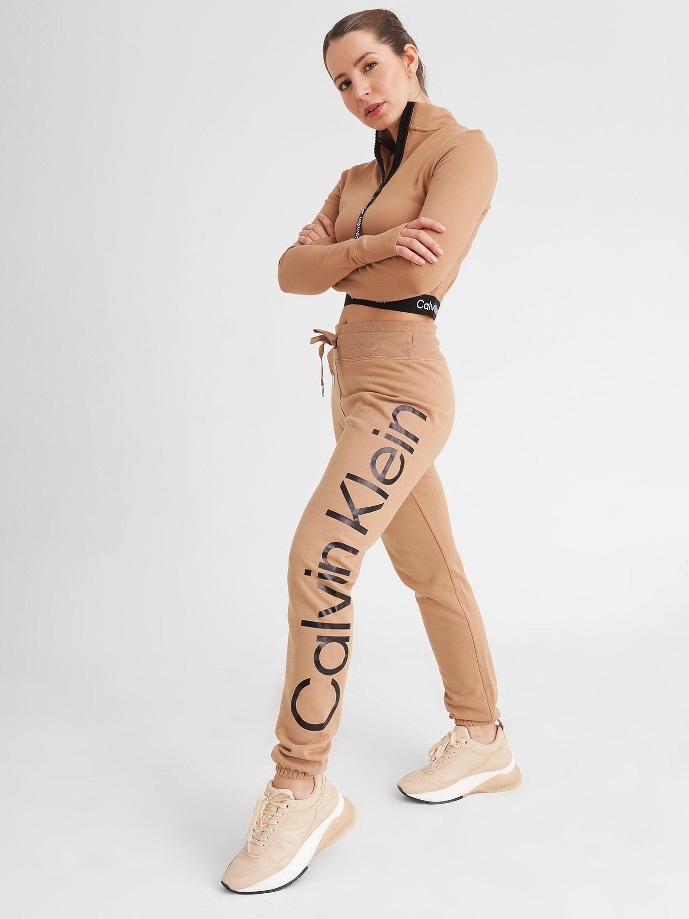 Jogger Slim Fit Sweatpan Café Calvin Klein-2