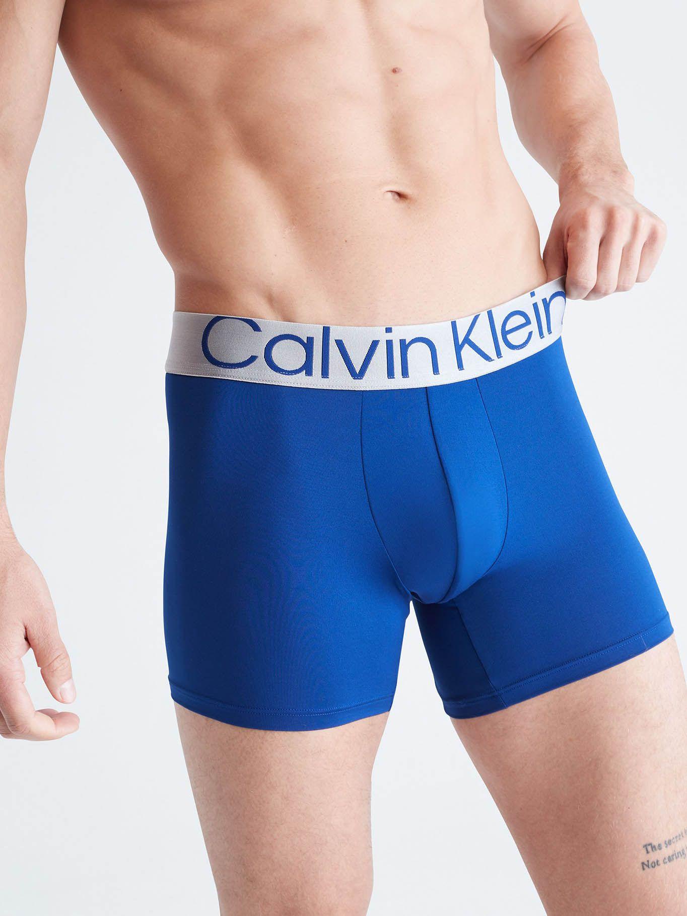 Paquete de 3 bóxer largo Azul Calvin Klein-3