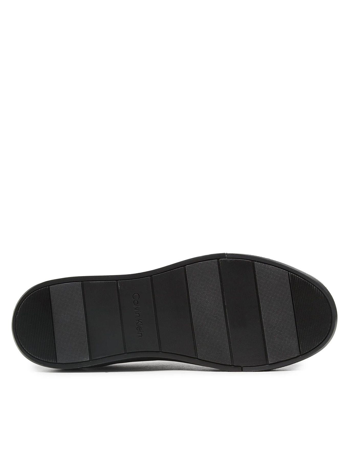 Zapatilla Low Lace Up Lth Mono Negro Calvin Klein-3