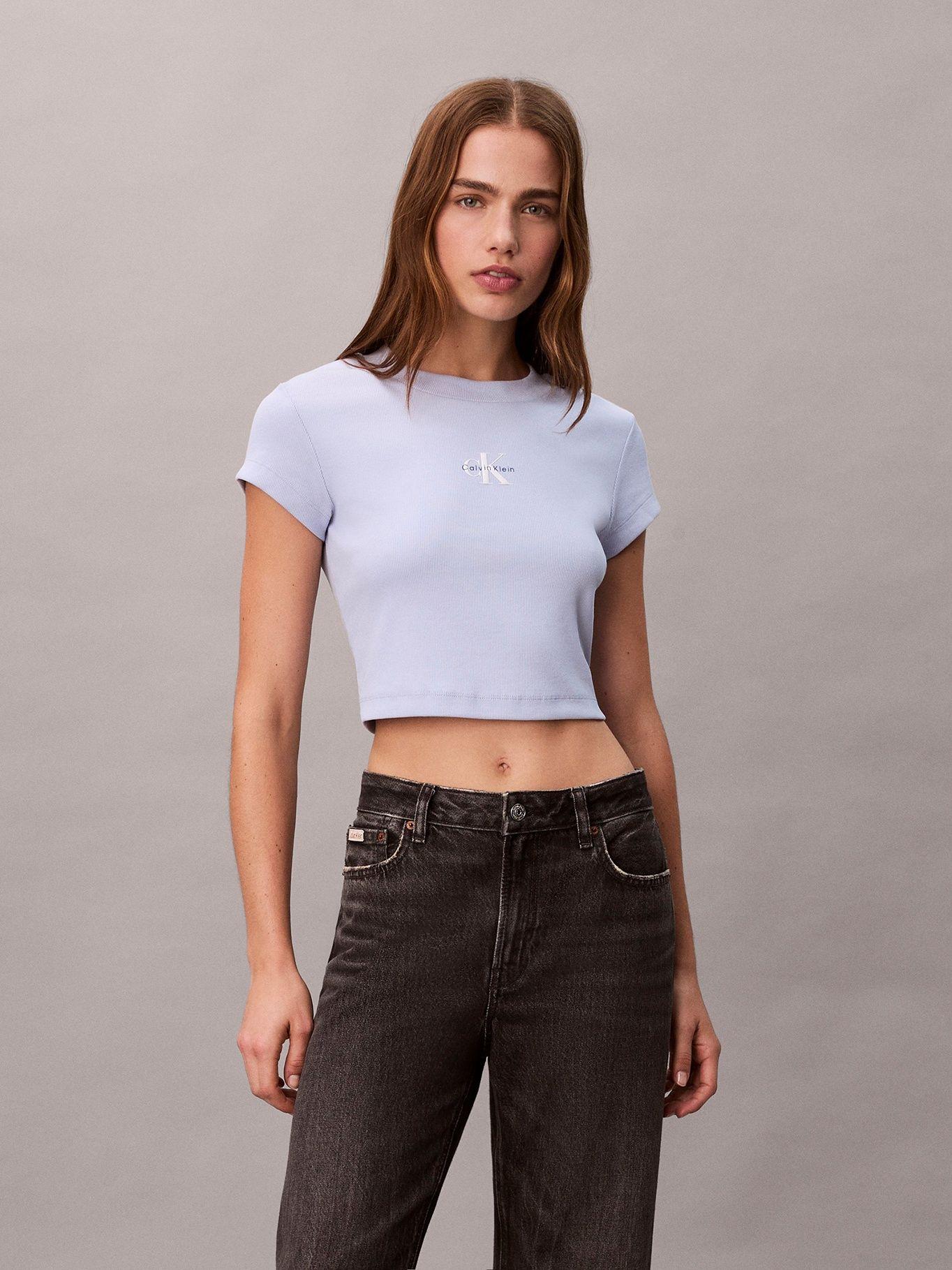 Polera Monogram Baby Lila Calvin Klein-3