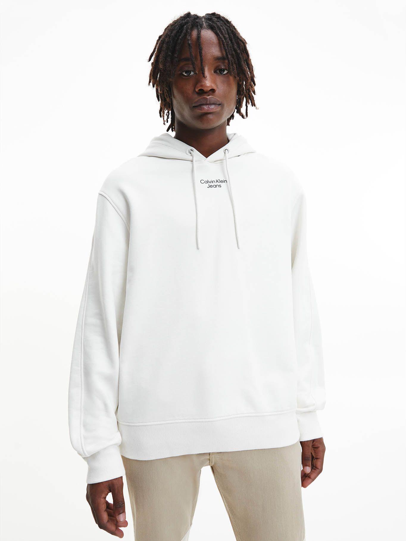 Sudadera holgada con capucha Blanco Calvin Klein-0