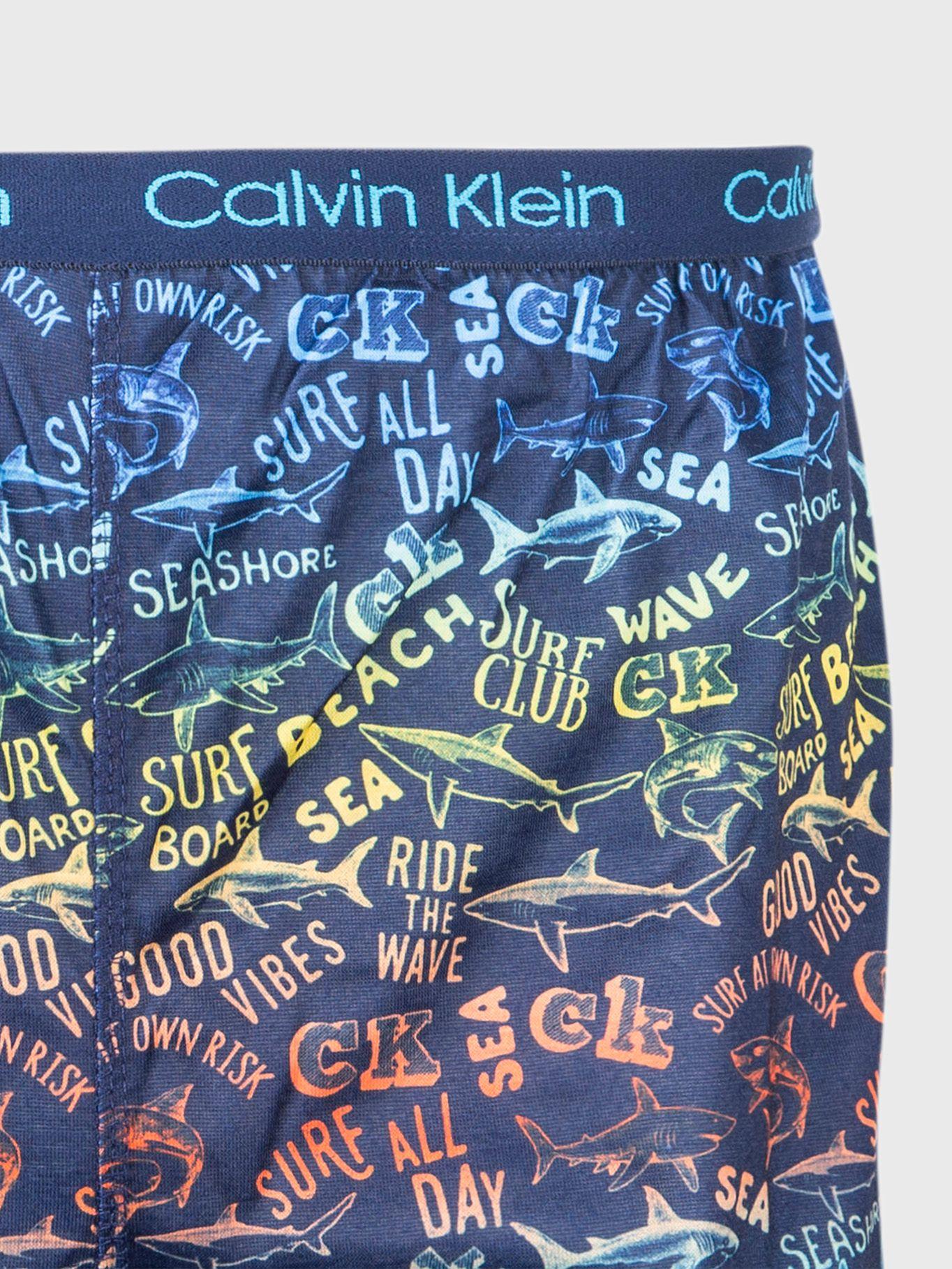 Pijama Niño Set 2 Piezas Azul Calvin Klein-2