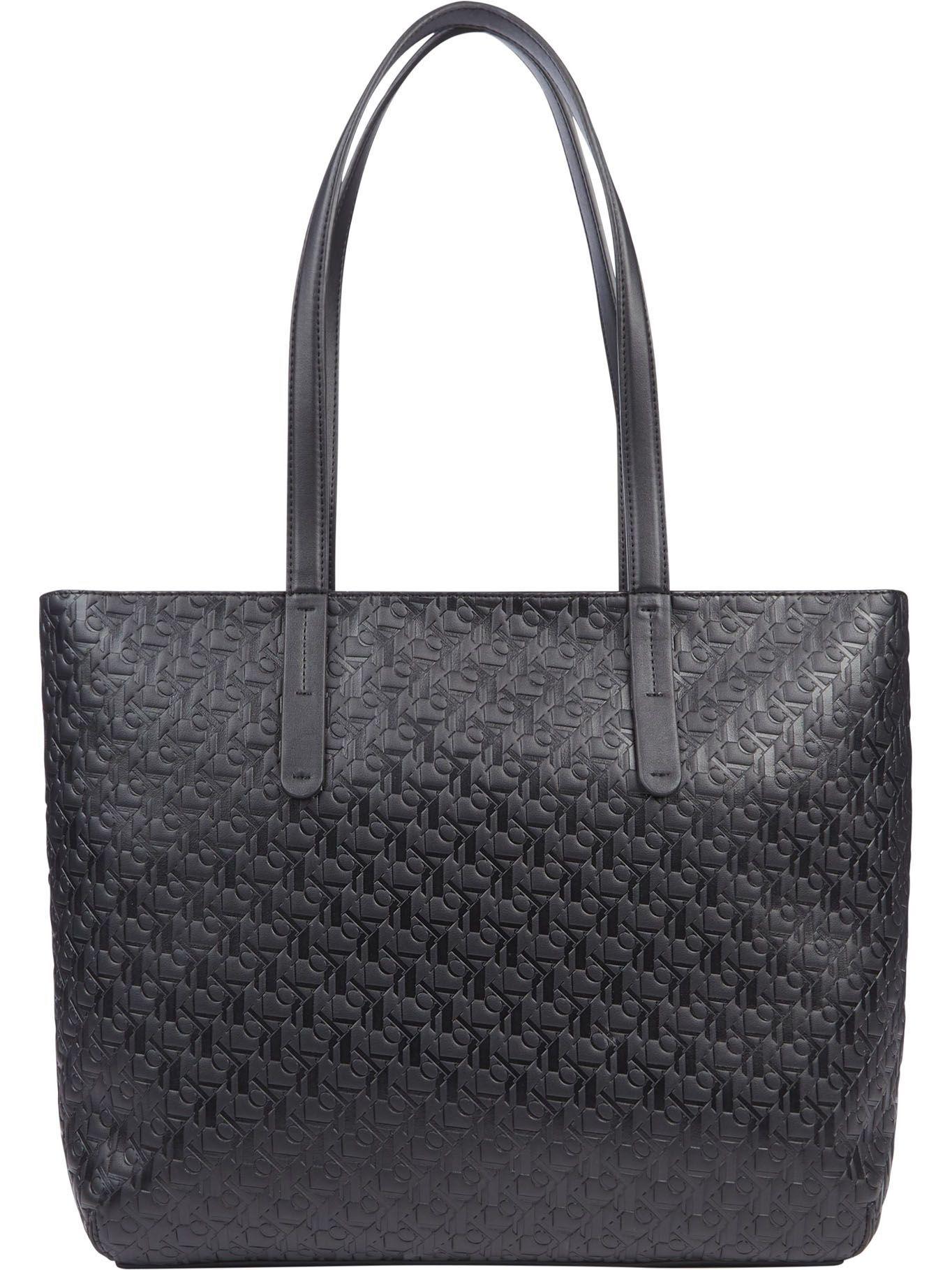 Cartera Shopper CKJ Sculpted Negro Calvin Klein-0