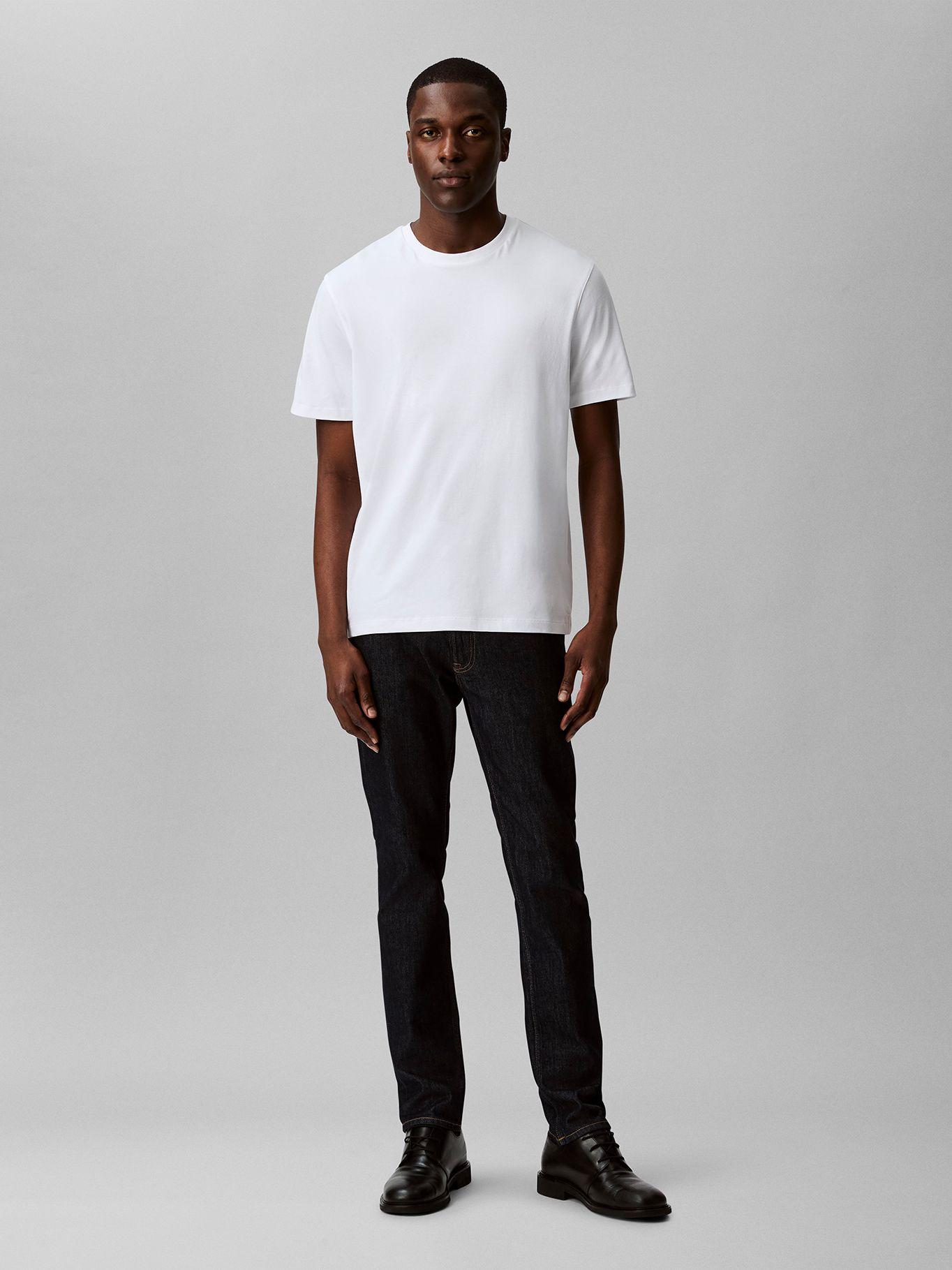 Polera Supima de Cuello Redondo Blanco Calvin Klein-1