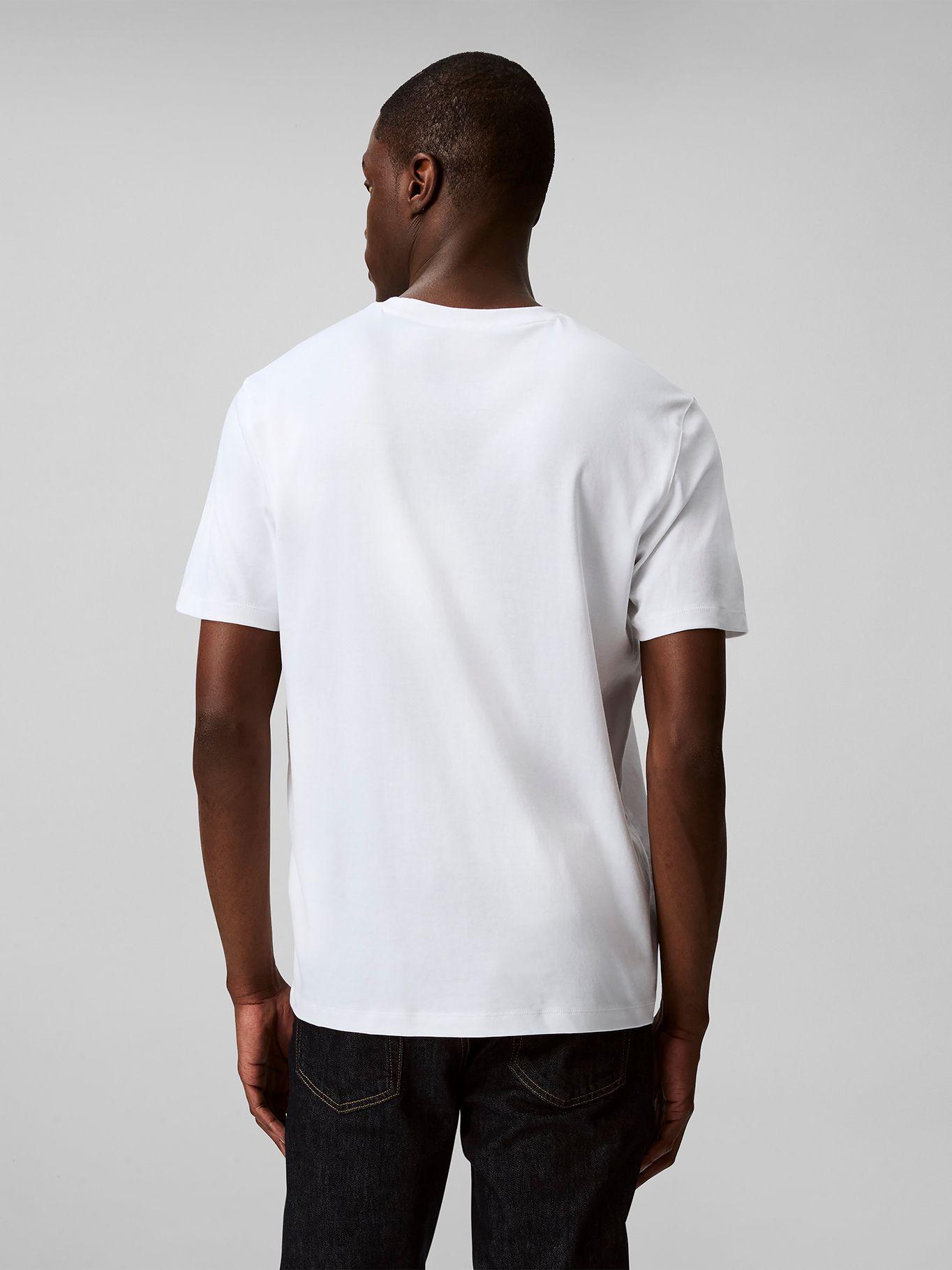 Polera Supima de Cuello Redondo Blanco Calvin Klein-2