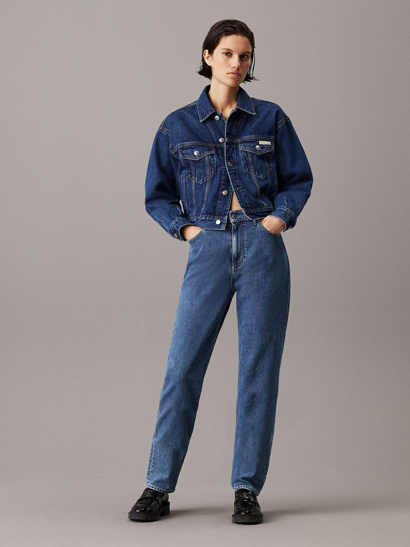 Jeans Mom Azul 1-A4 Calvin Klein-1