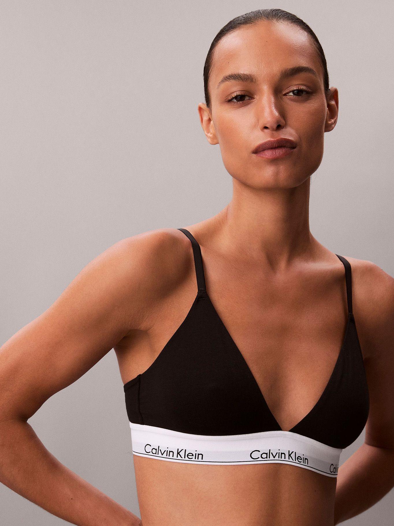 Bralette Icon Cotton Modal Negro Calvin Klein-4