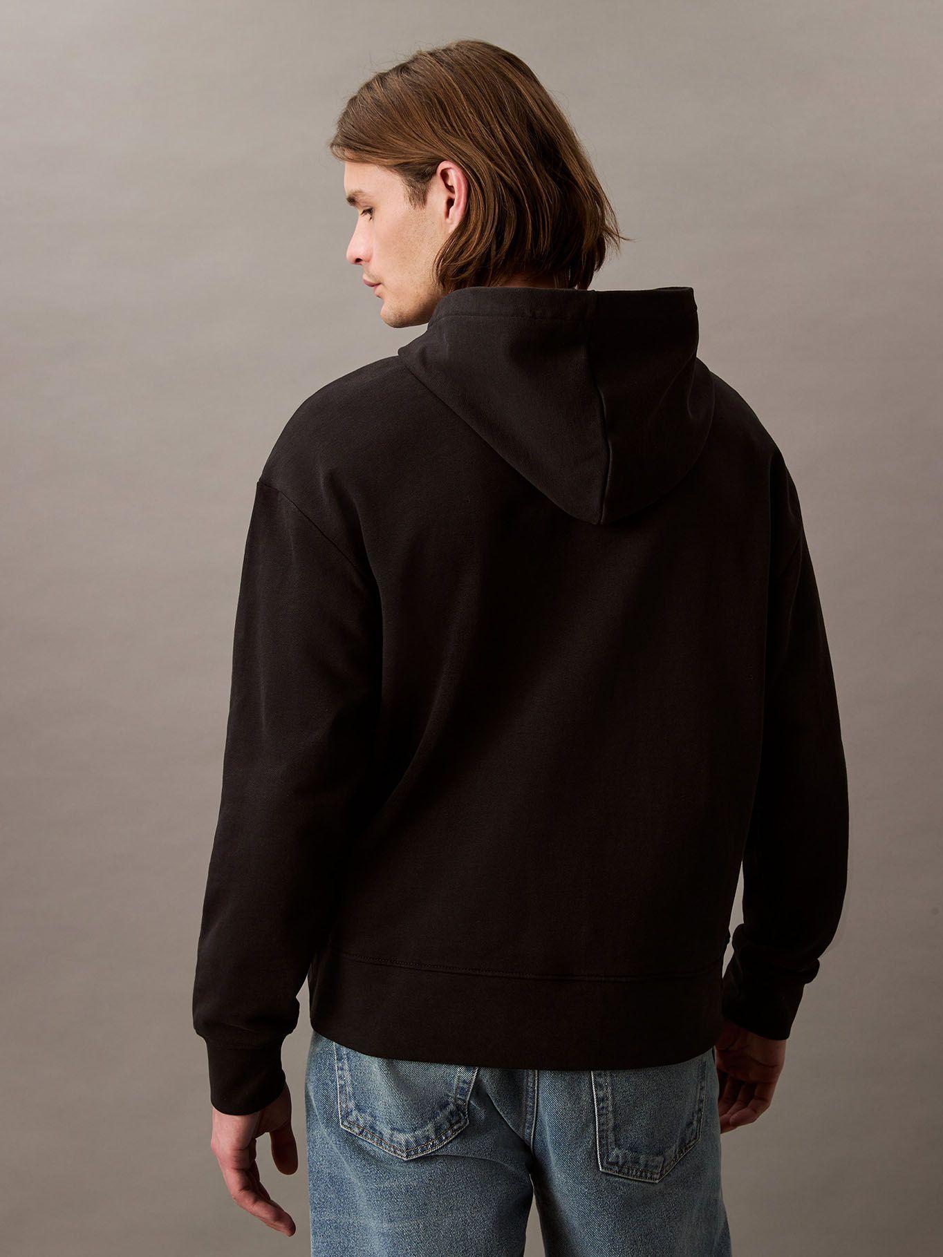 Polerón con Gorro Standard Logo Negro Calvin Klein-2