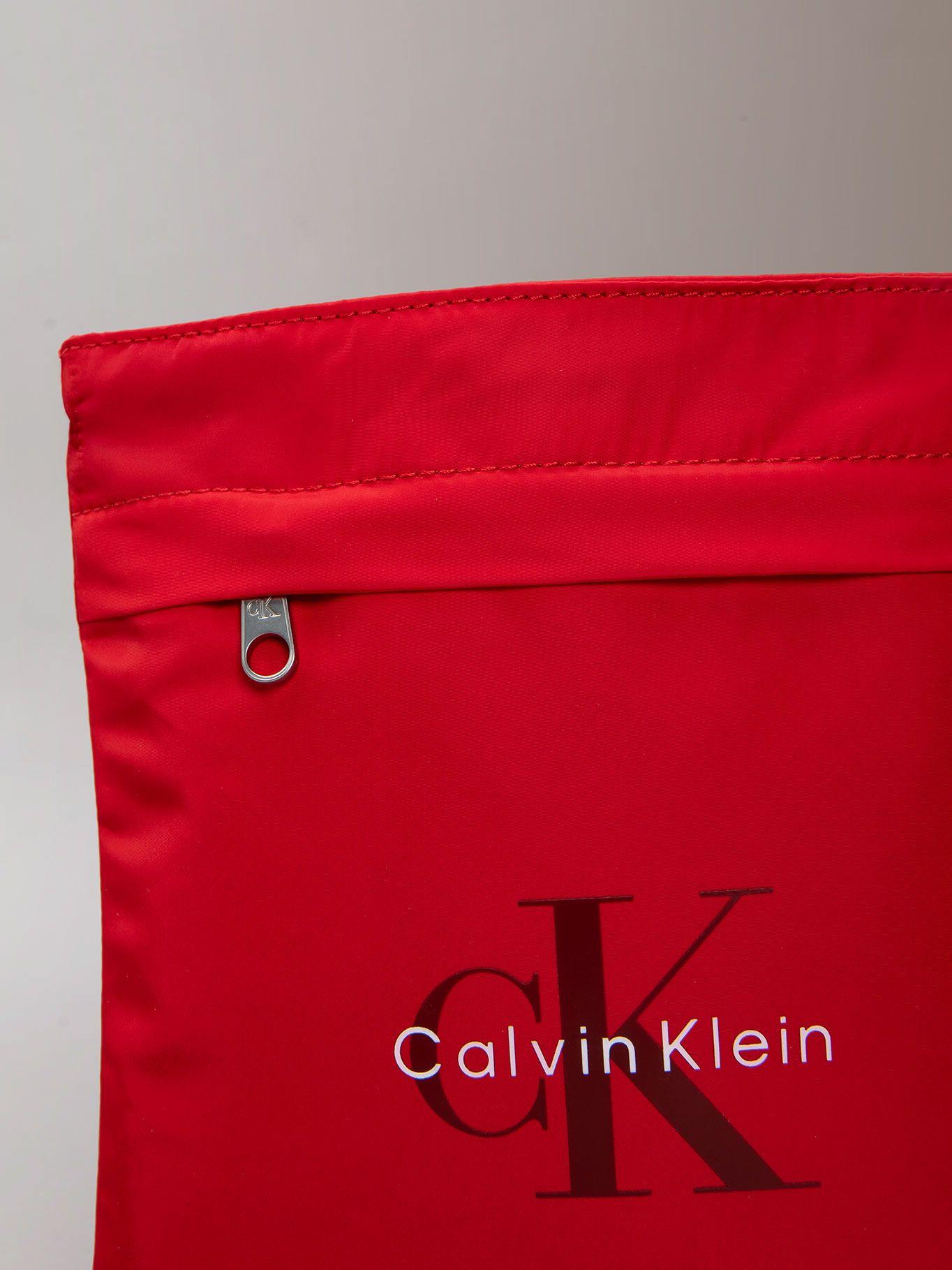 Bolso Plano Bandolera Essentials Rojo Calvin Klein-4