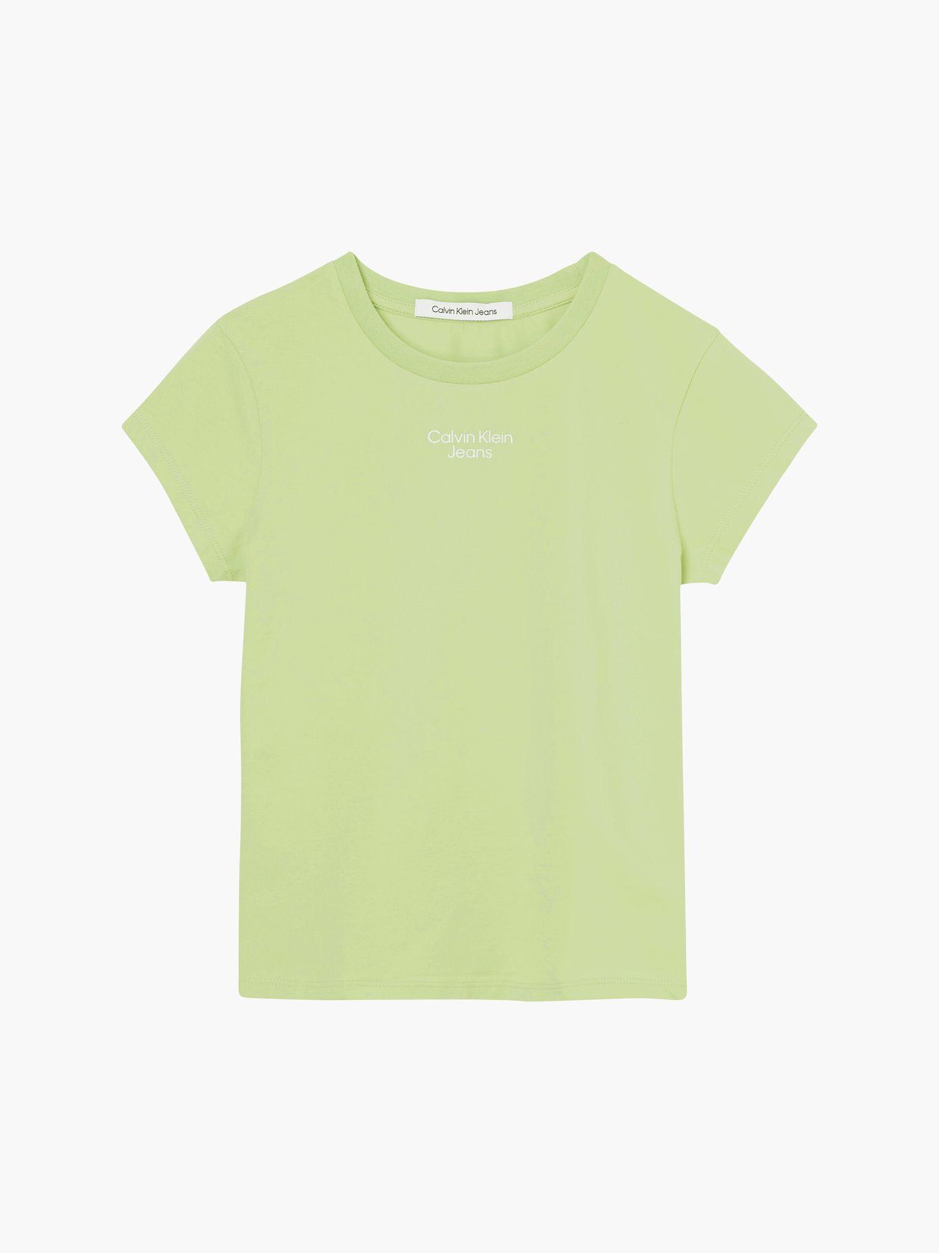 Polera Stacked  Verde Calvin Klein-5