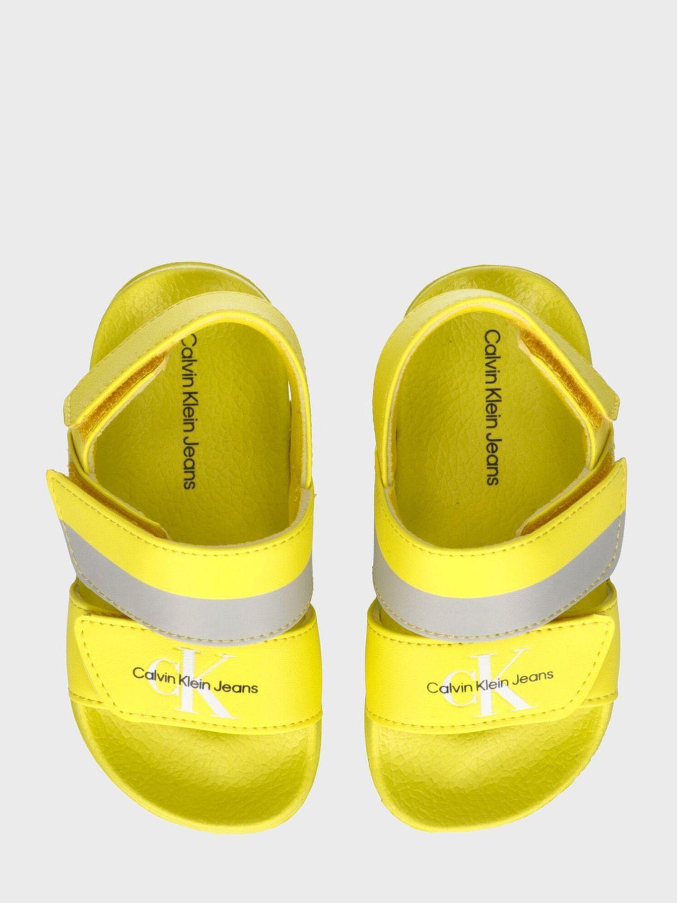 Sandalia Velcro Yellow Amarillo Calvin Klein-2