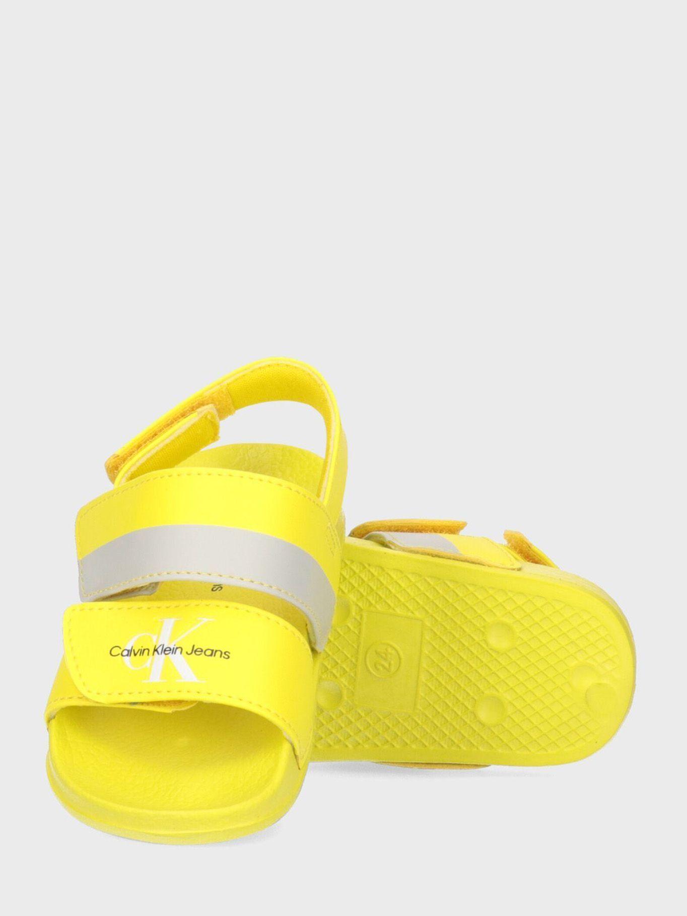 Sandalia Velcro Yellow Amarillo Calvin Klein-3