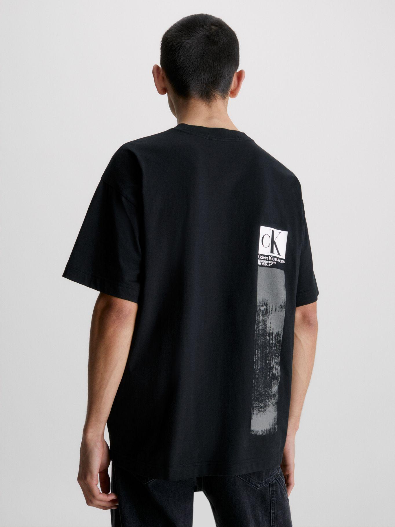 Polera Brushstroke   Negro Calvin Klein-2