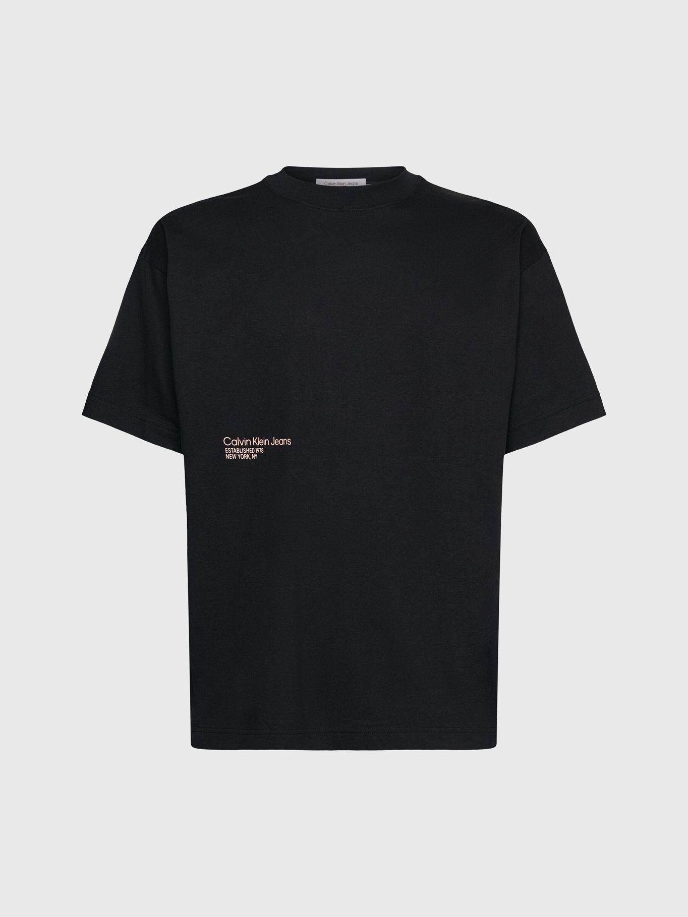 Polera Brushstroke   Negro Calvin Klein-4