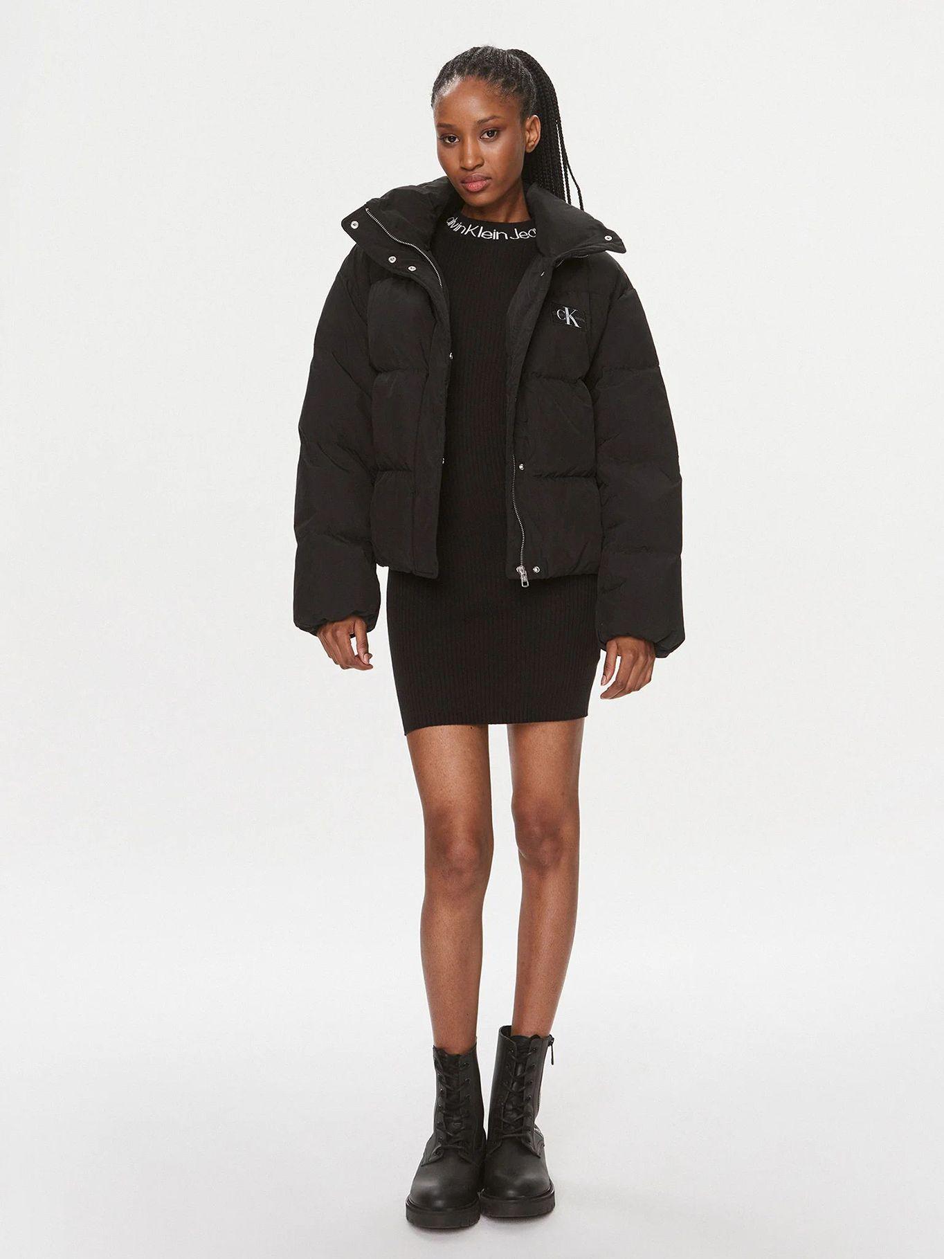 Parka Down Soft Touch Negro-1
