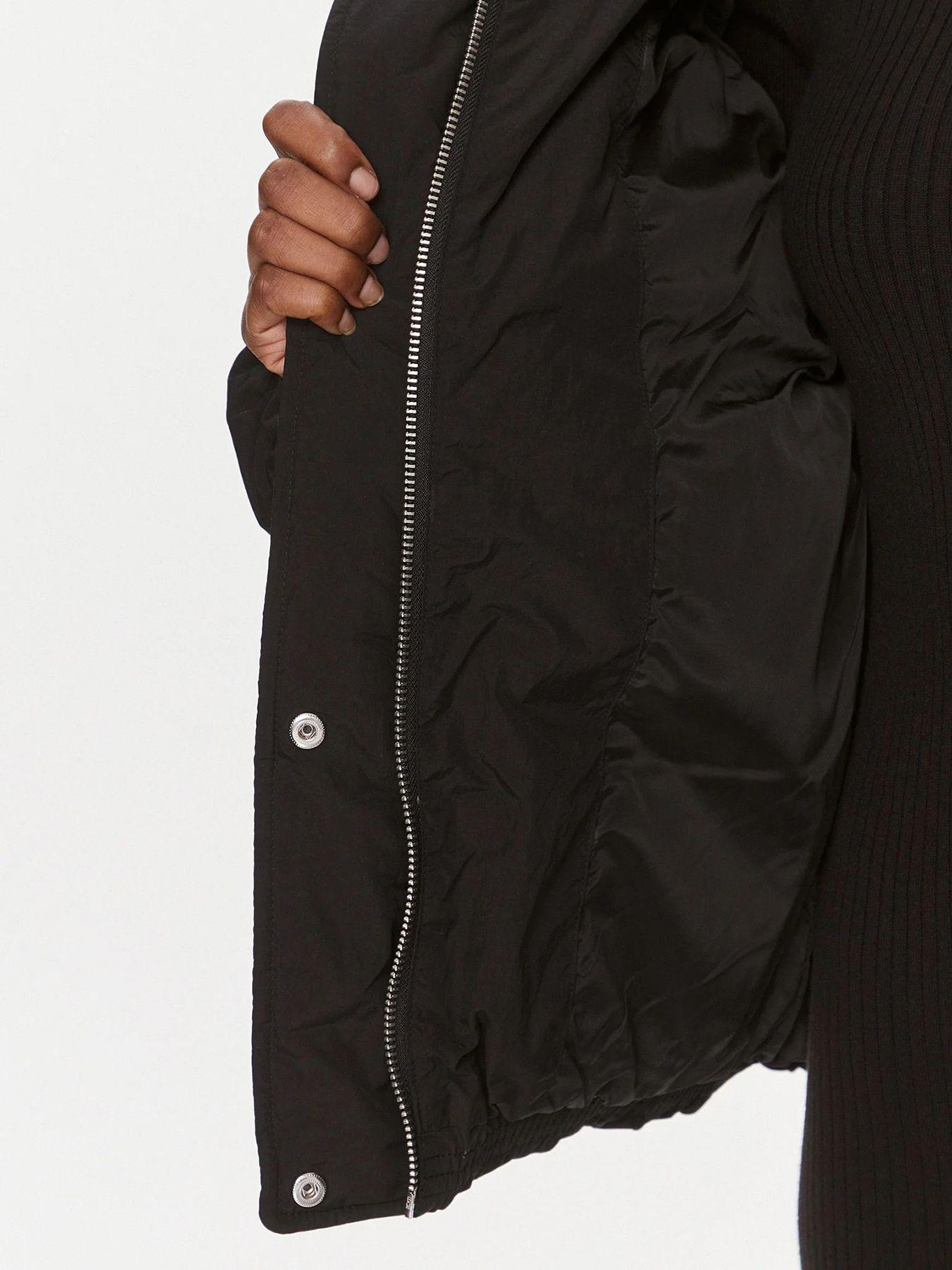 Parka Down Soft Touch Negro-5