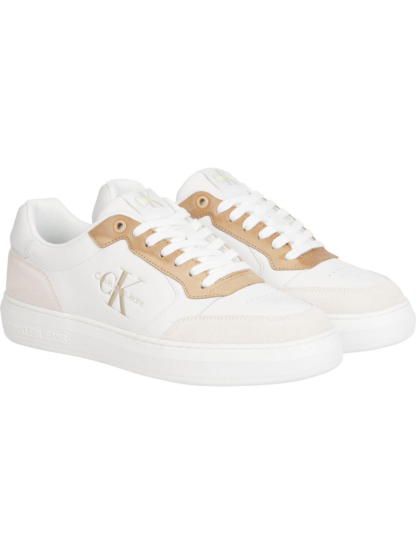 Zapatilla Casual Cupsole Fluo Contrast Blanco Calvin Klein-0
