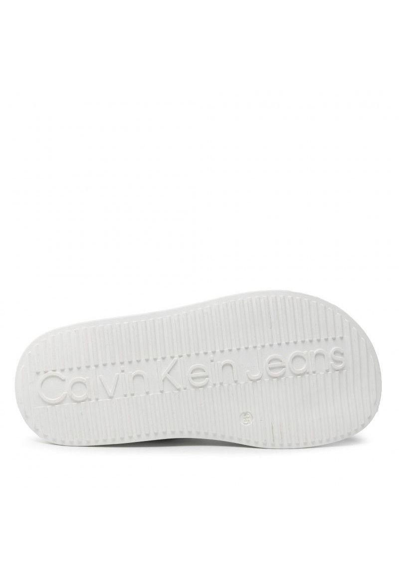 Sandalia Velcro Sandal Royal/White Azul Calvin Klein-4