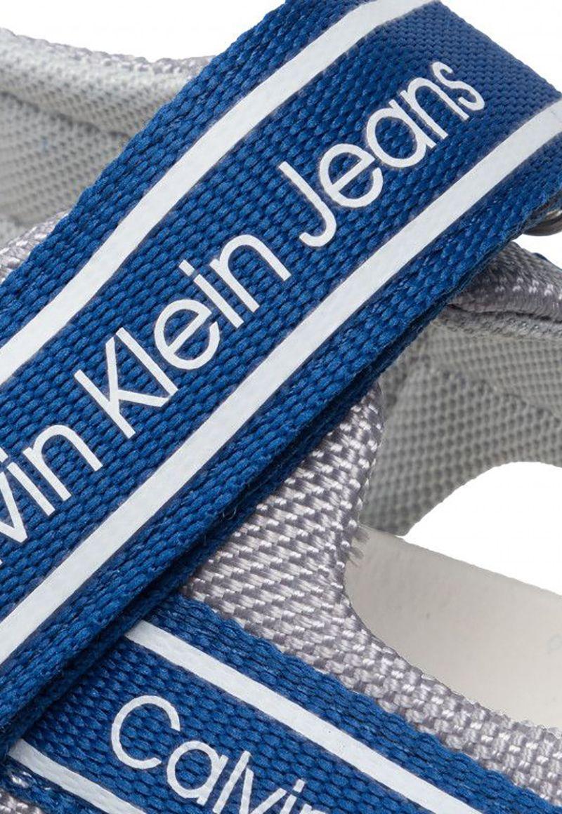 Sandalia Velcro Sandal Royal/White Azul Calvin Klein-5