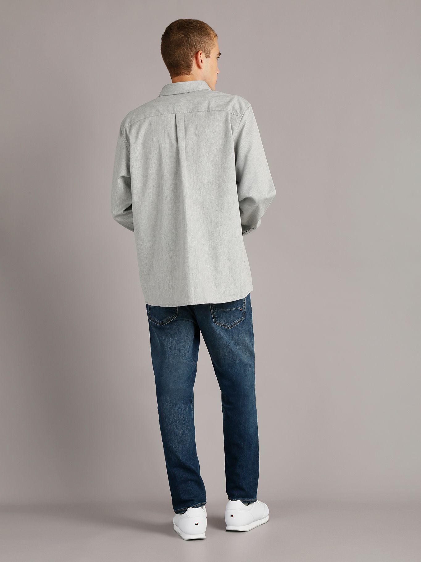Camisa Utility Melange-Gris Calvin Klein-2