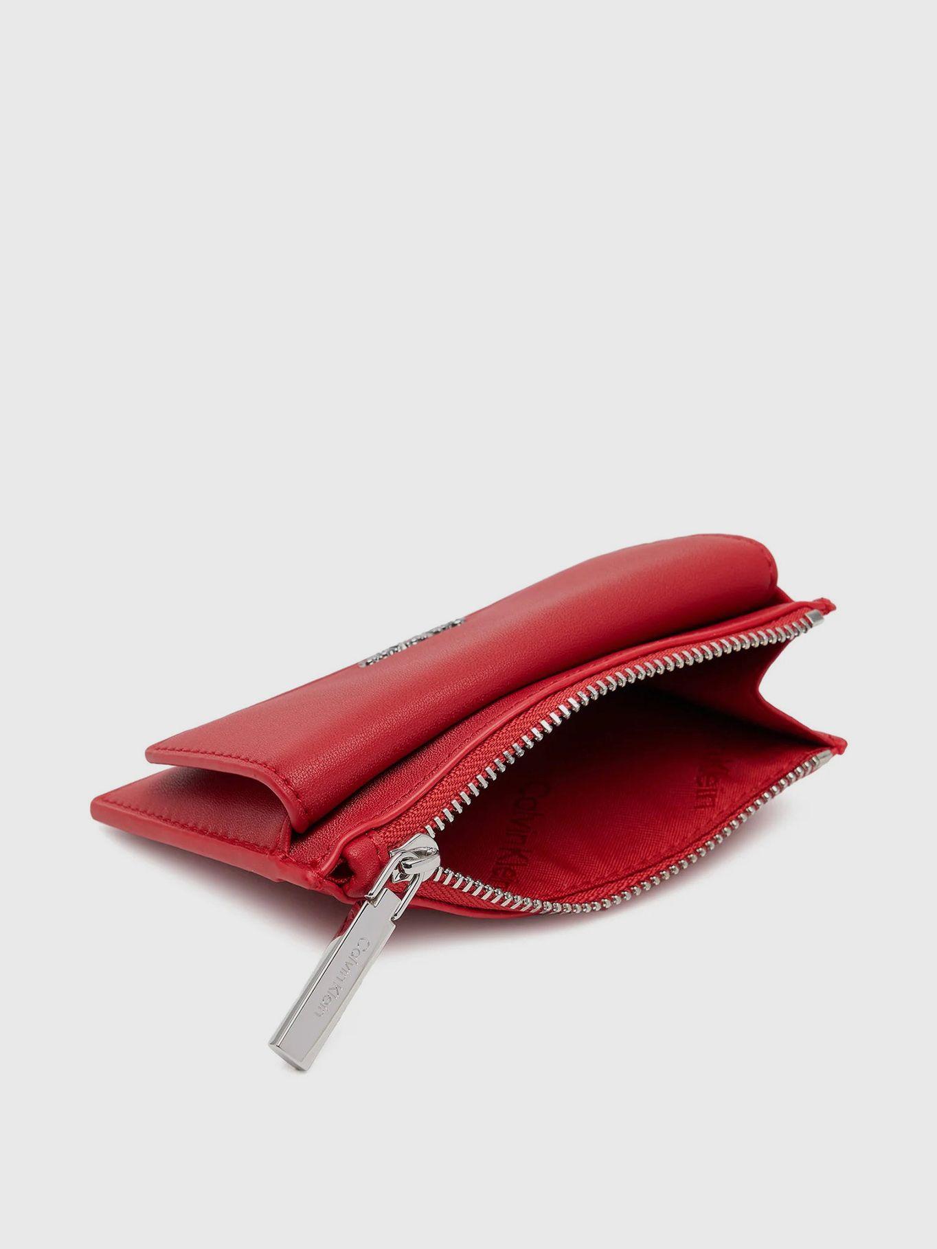 Tarjetero Ck Must Rojo IMV Calvin Klein-2