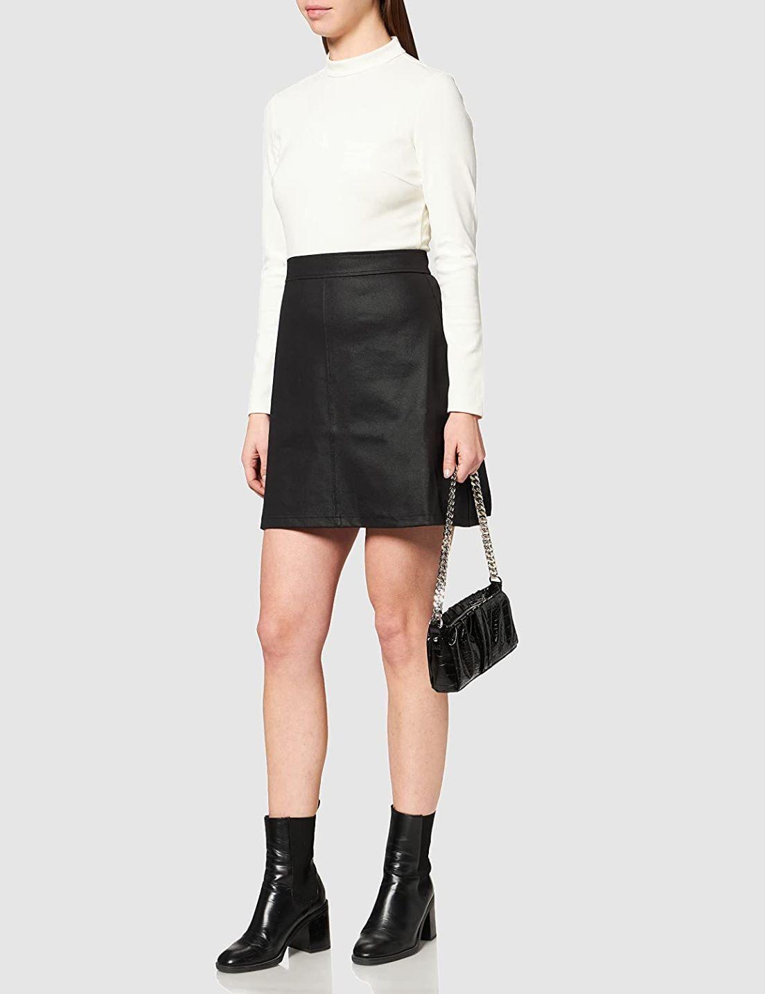 Vestido Coated Skirt Milano Blanco Calvin Klein-0