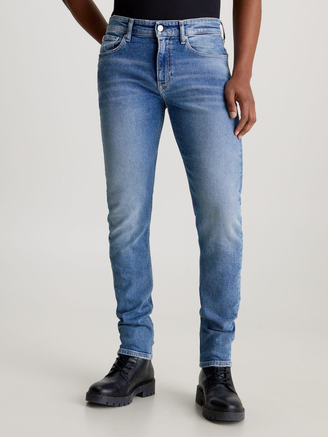 Jeans Slim Hombre Azul Calvin Klein-0