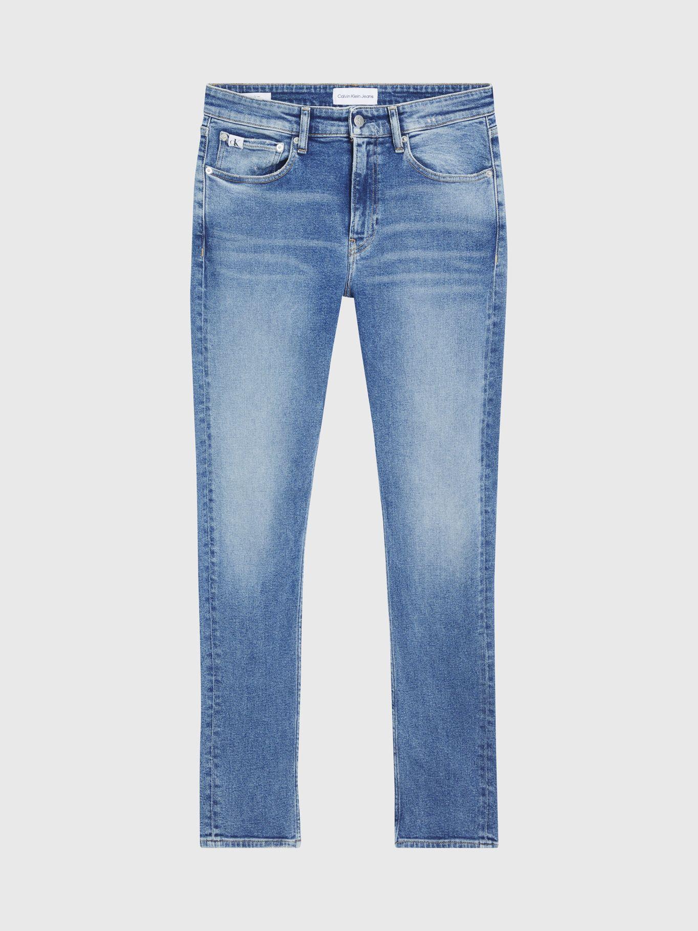 Jeans Slim Hombre Azul Calvin Klein-4
