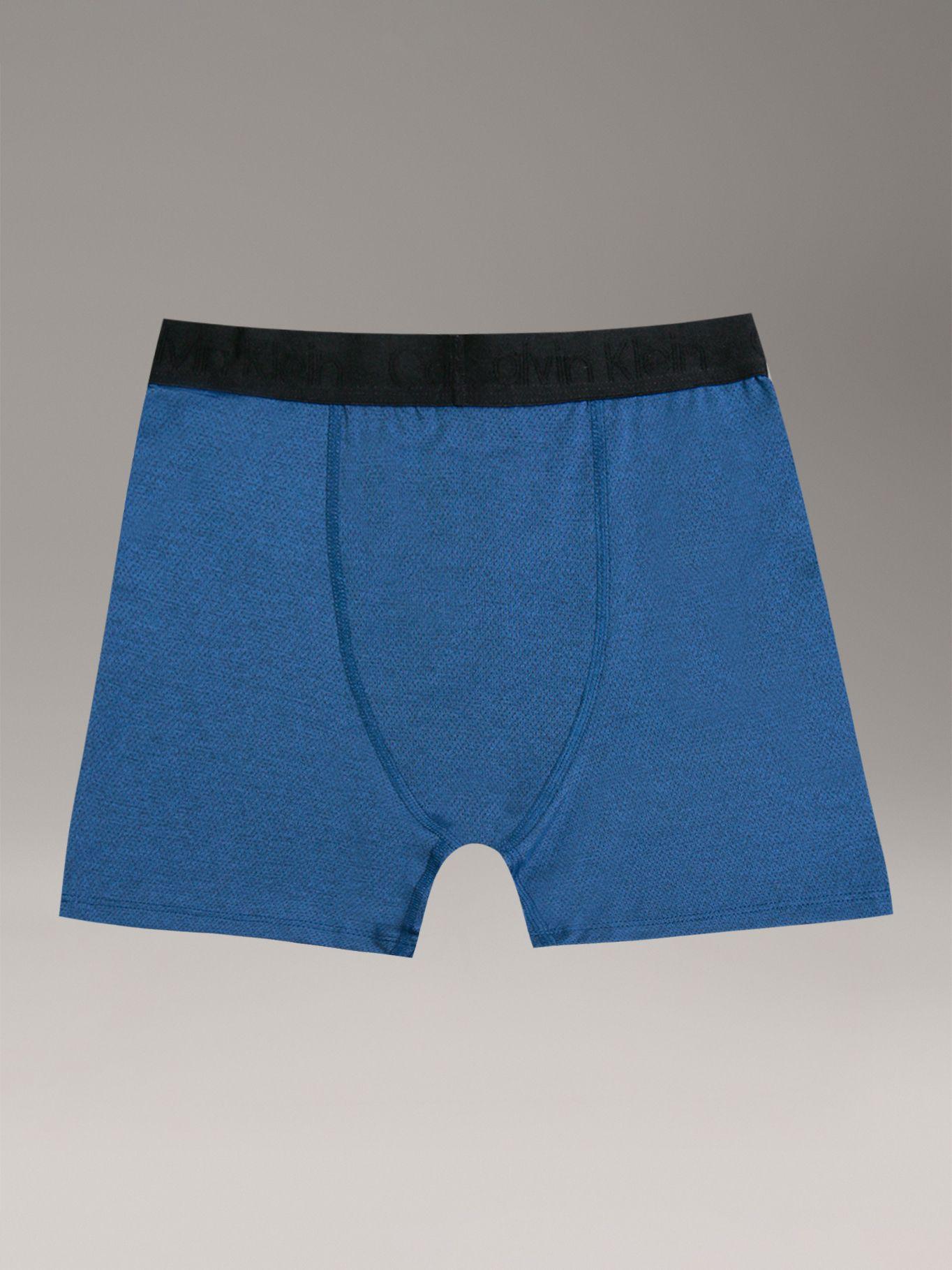 Pack 3 Boxérs Brief Performa p Niños Azul Calvin Klein-2