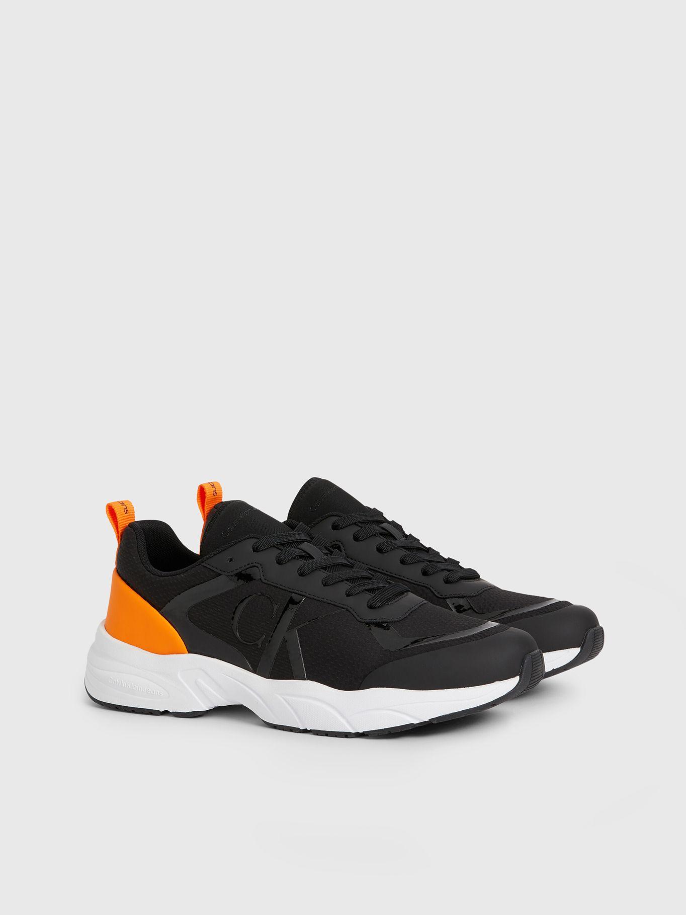 Zapatilla Retro Tennis Mesh Negro Calvin Klein-0